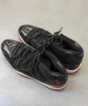 Jordan Brand Nike Air Jordan 11 Bred 14 Red Black High Tops 136046-061 Size US 14 / EU 47 - 21 Thumbnail