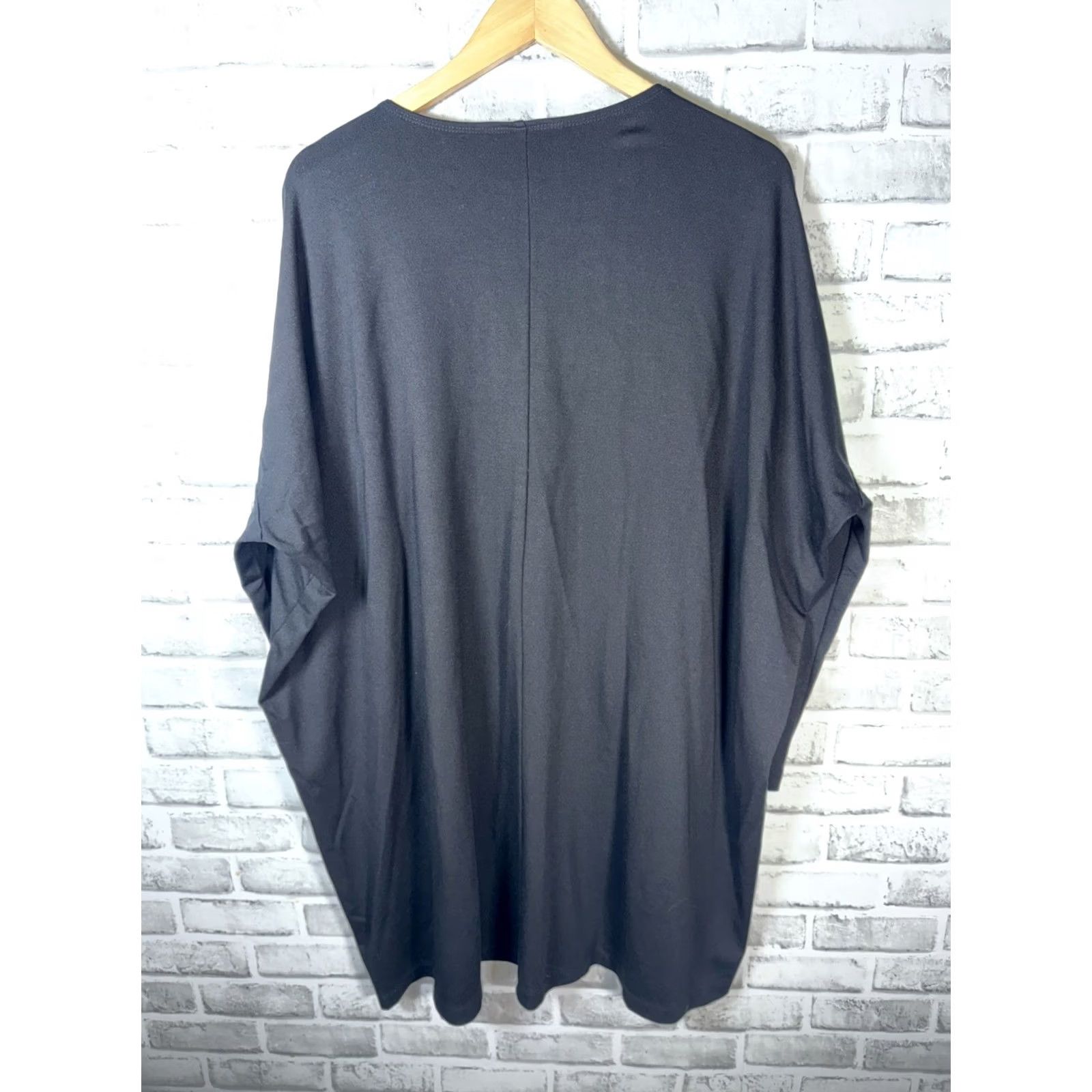 Vintage VINTAGE Bryn Walker Modal/nylon Blend Black Oversized Womens Small Dress Size S / US 4 / IT 40 - 6 Thumbnail