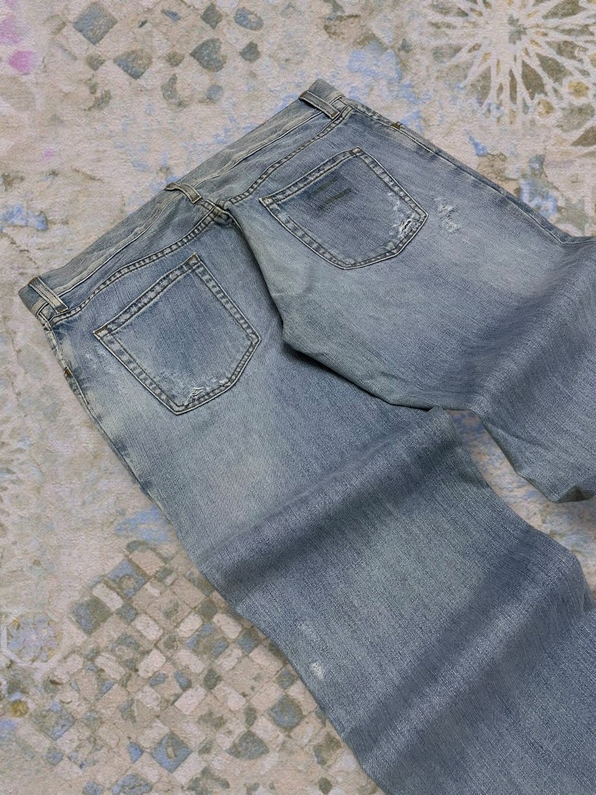 Dolce & Gabbana Vintage Authentic Designer Dolce & Gabbana Distressed Denim Size US 36 / EU 52 - 17 Thumbnail