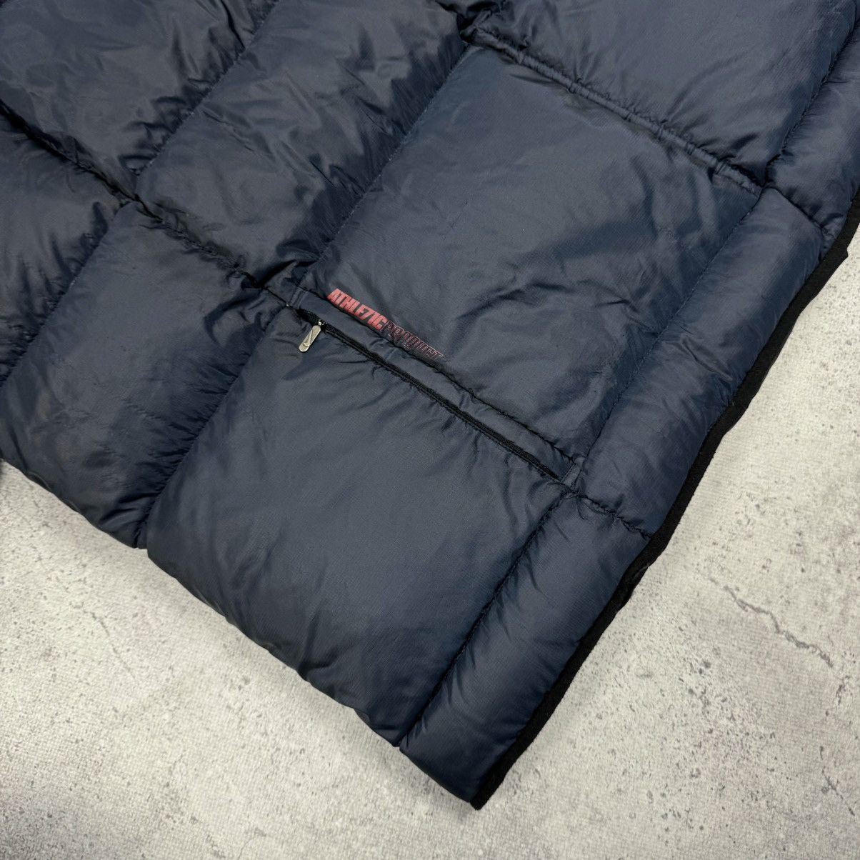 Nike × Vintage Vintage Nike 00’s Hooded Puffer Down Jacket Size US L / EU 52-54 / 3 - 10 Thumbnail