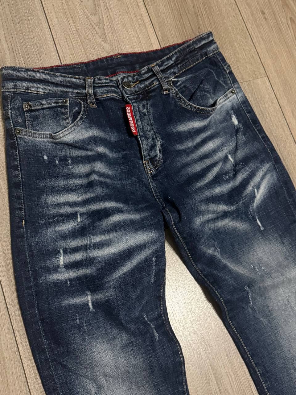 Dsquared2 dsquared2 jeans men 50 regular blue faded Size US 34 / EU 50 - 3 Thumbnail