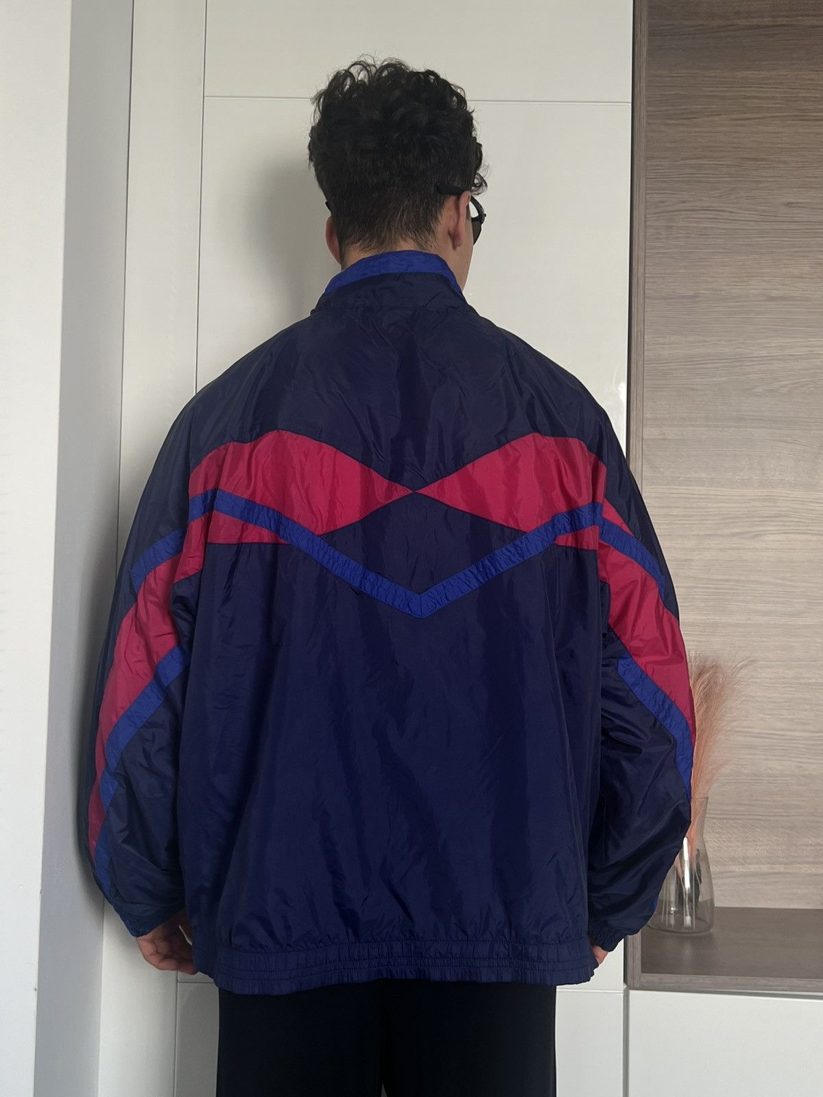 Nike × Vintage ‼️Vintage Nike Archival 90s Windbreaker Olympic Zip Jacket‼️ Size US XL / EU 56 / 4 - 11 Thumbnail