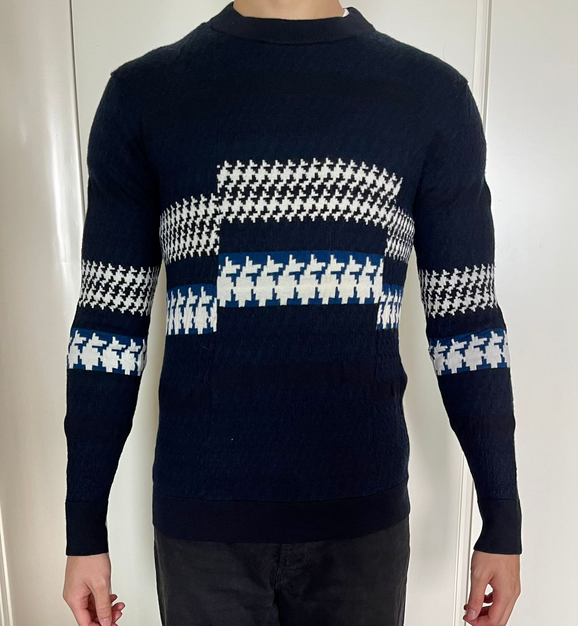 3.1 Phillip Lim Stripe Knit Pullover Sweatshirt Sweater