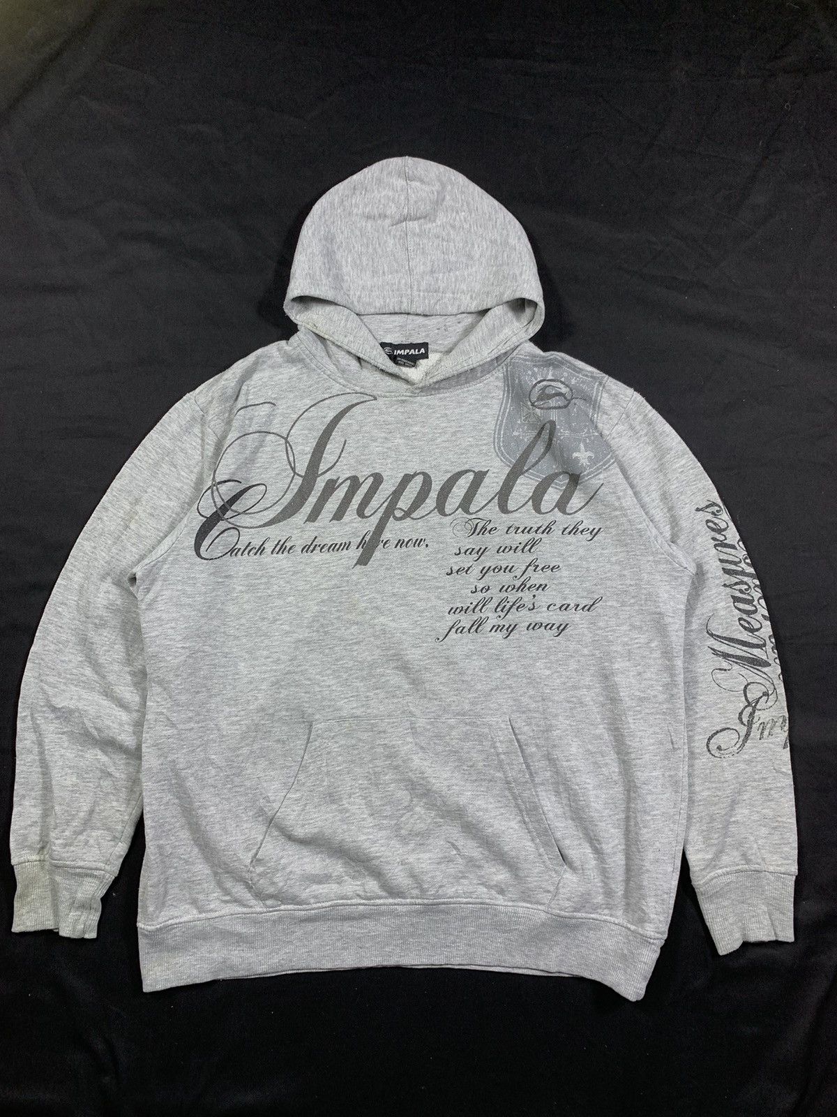 Japanese Brand Japanese Impala Poem Gothic Hoodie lgb ifsix Style Size US L / EU 52-54 / 3 - 1 Thumbnail