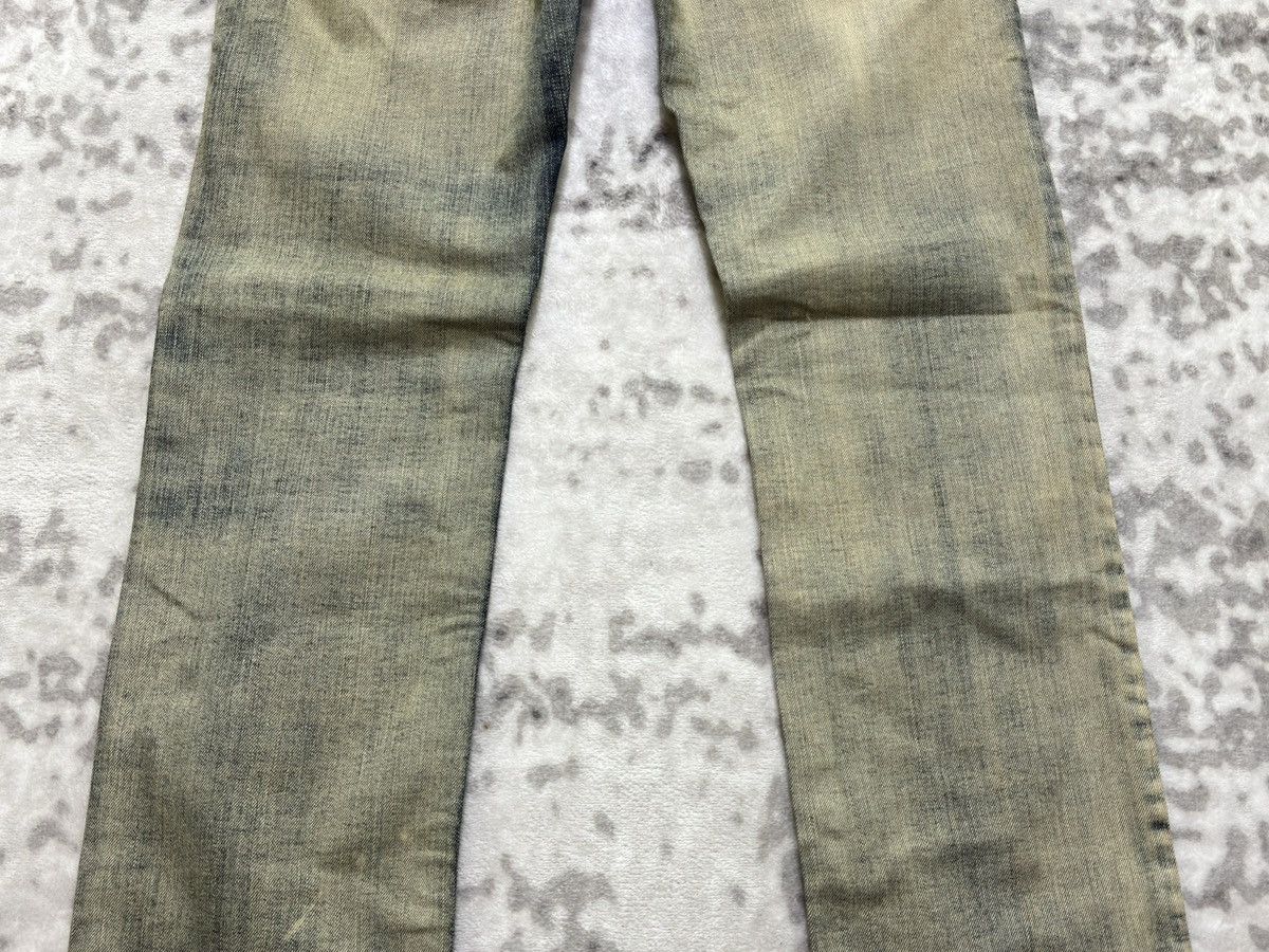 PPFM PPFM Multi Zipper Distressed Mud Wash Denim Jeans Slim Fit Size US 32 / EU 48 - 11 Thumbnail