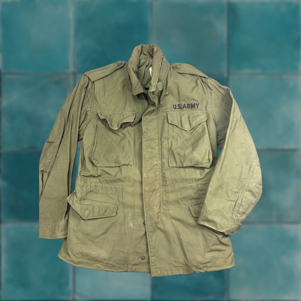 Alpha Industries VINTAGE Alpha Industries M65 Field Jacket Mens S Regular Army 70s Military C Size US S / EU 44-46 / 1 - 1 Thumbnail
