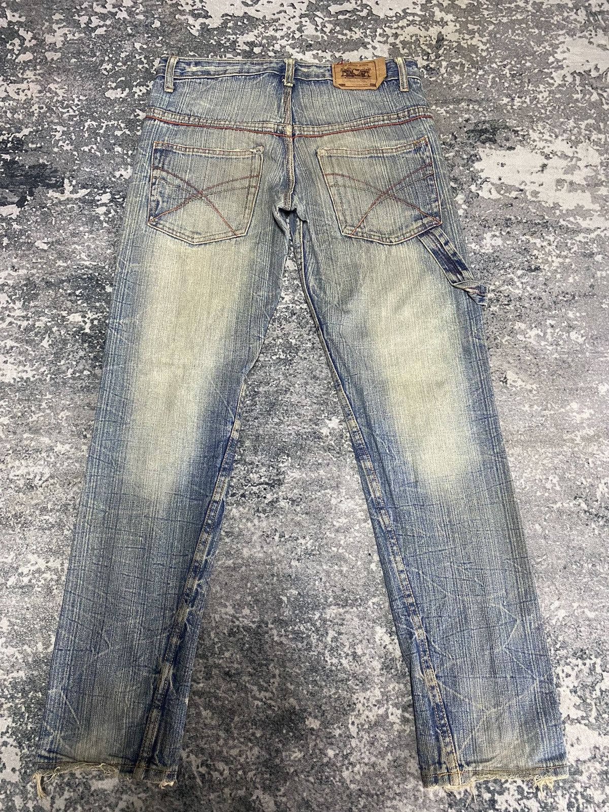 Japanese Brand Japanese Brand The M2368 Jeans Distressed Denim Pants Size US 30 / EU 46 - 2 Thumbnail