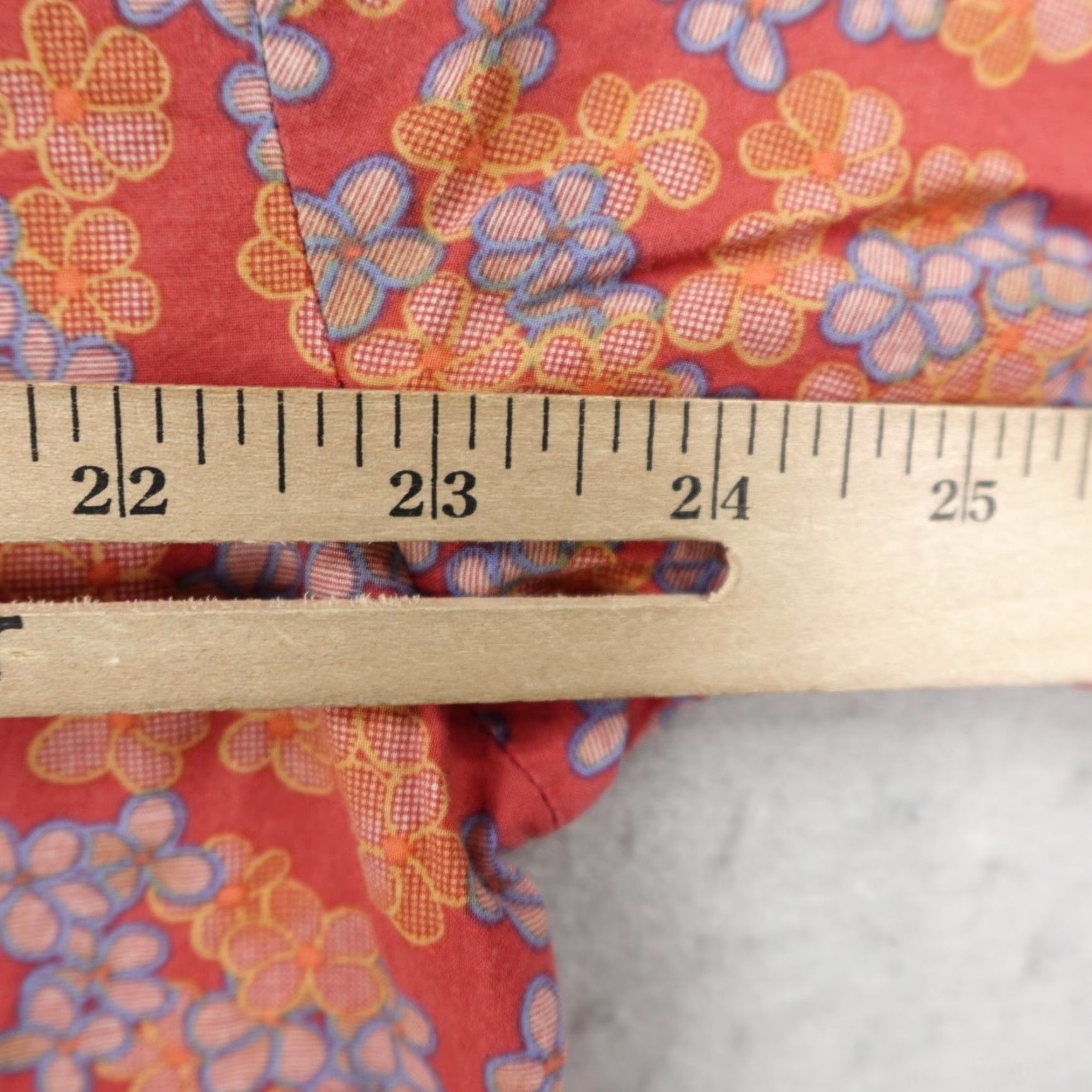 Tori Richard VINTAGE Tori Richard Hawaiian Shirt Men’s Large Orange Blue Floral Button-Up Camp Size US L / EU 52-54 / 3 - 6 Thumbnail