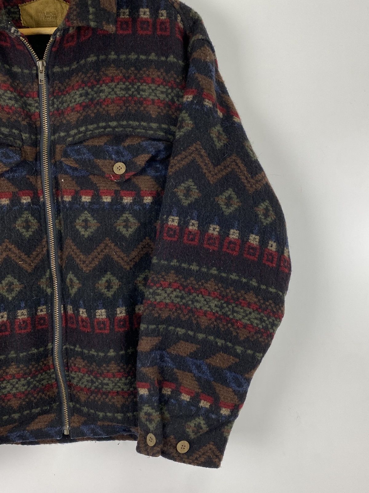 Woolrich Woolen Mills Vtg Woolrich USA Aztec Pattern Jacket Size US S / EU 44-46 / 1 - 4 Thumbnail