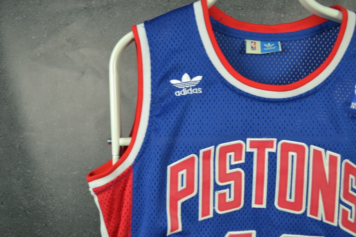 NBA Detroit Pistons Laimbeer #40 jersey hardwood classics adidas Size US S / EU 44-46 / 1 - 3 Thumbnail