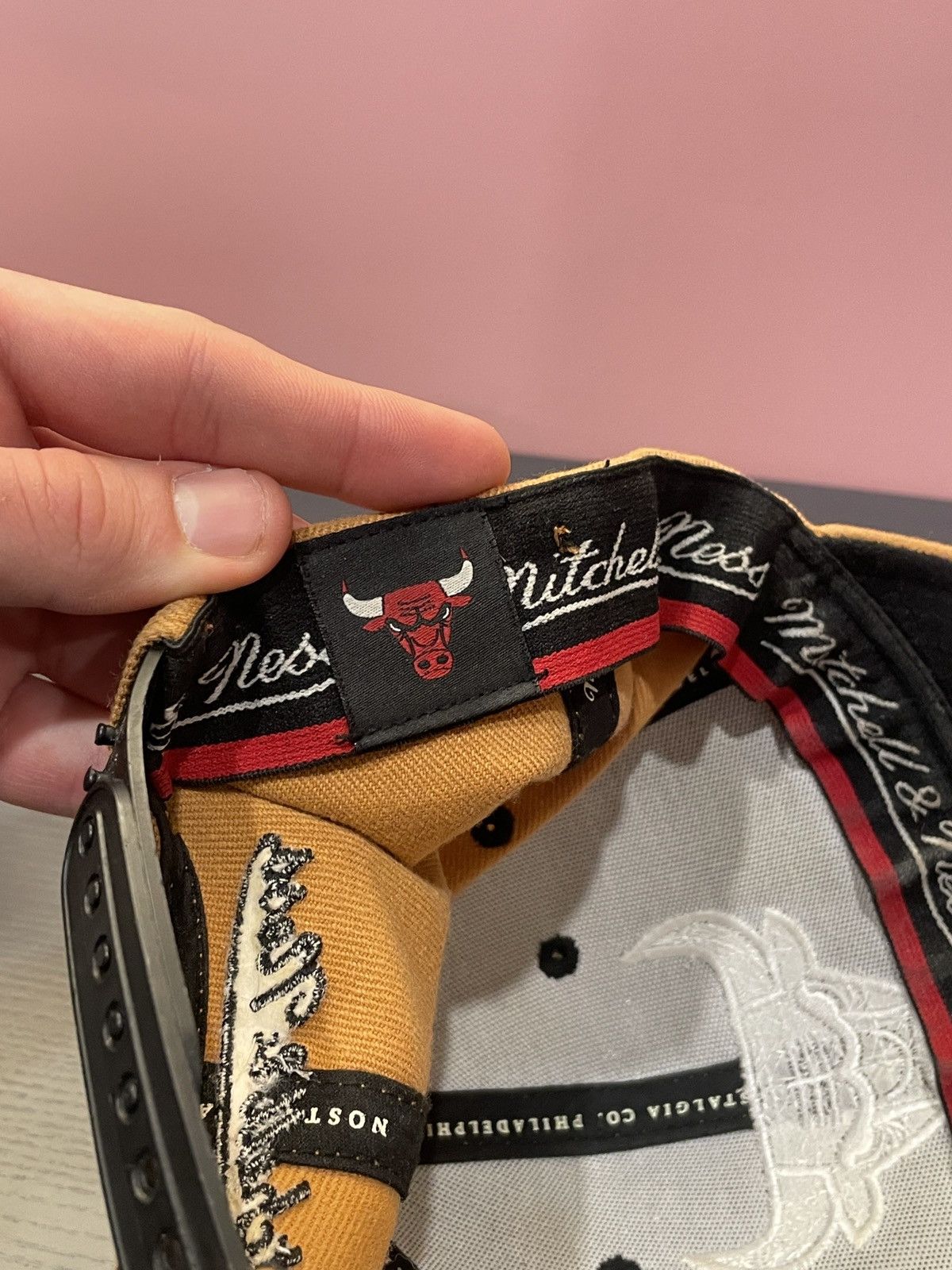 NBA × Vintage Chicago Bulls «Mitchell & Ness» Vintage Cap Size ONE SIZE - 7 Thumbnail