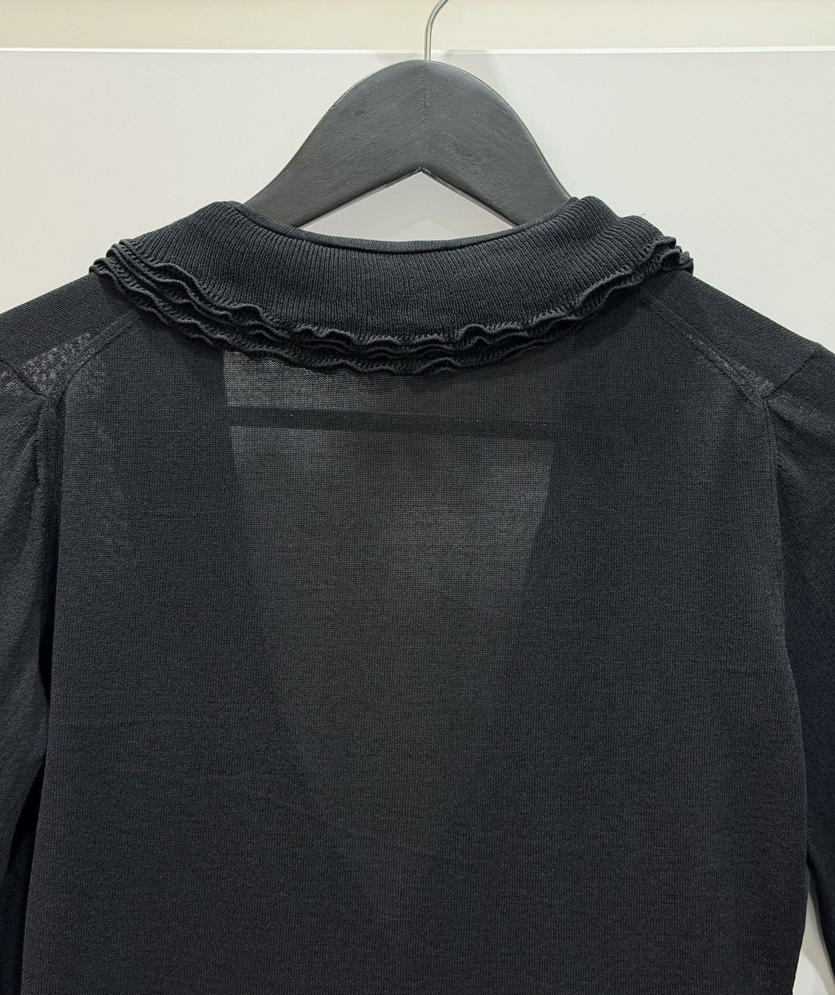 Gucci GUCCI by Tom Ford FW2000 Sheer Silk Hook Cropped Cardigan XS Size XS / US 0-2 / IT 36-38 - 19 Thumbnail
