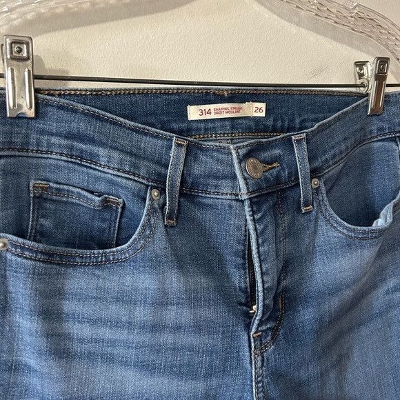 Levi's Levi’s Straight Leg Jeans‎ Size 26" / US 2 / IT 38 - 3 Thumbnail