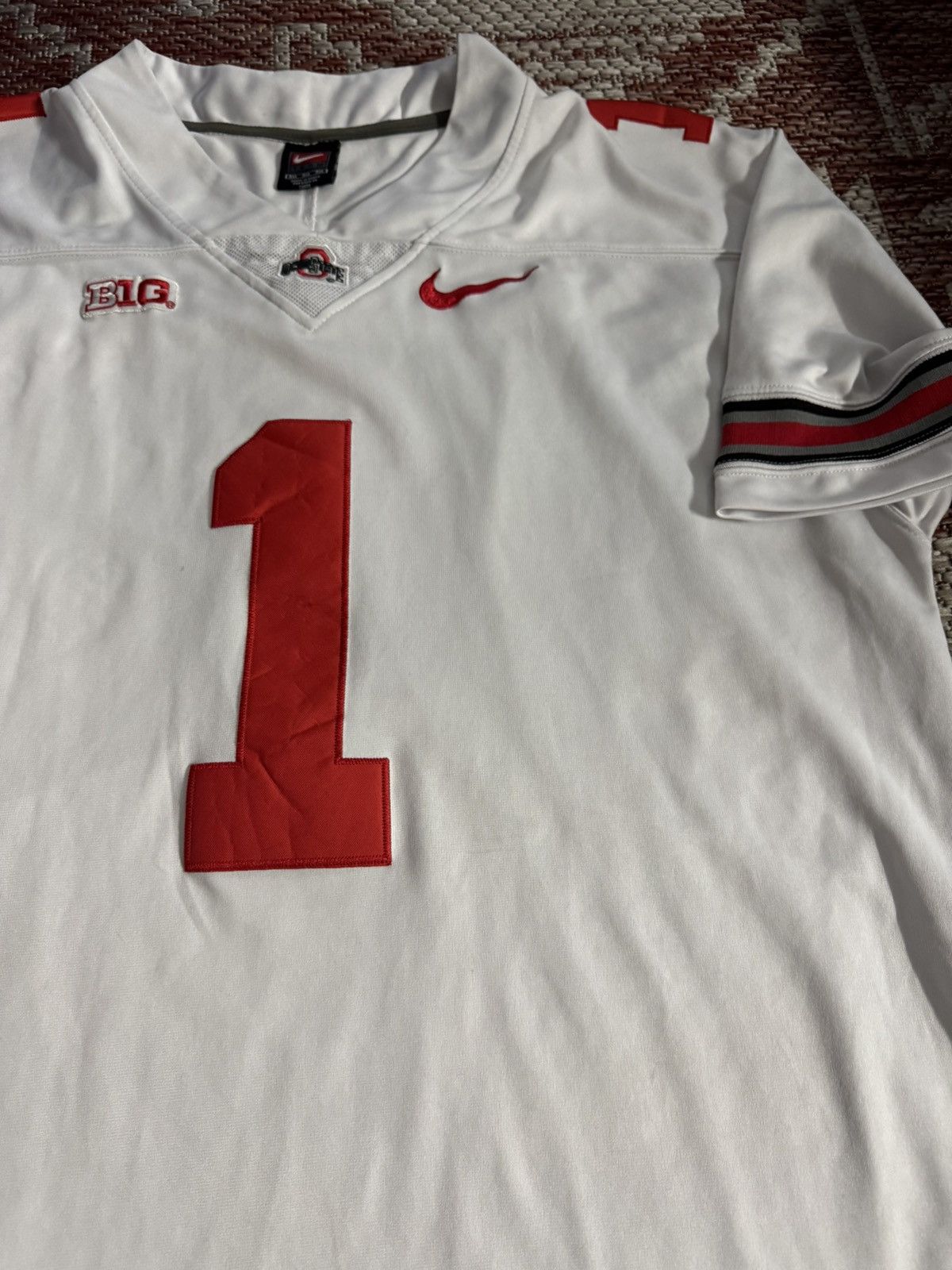 Nike Ohio State Football Jersey CollegeNCAA Justin Fields Sz XXXL Size US XXL / EU 58 / 5 - 3 Thumbnail