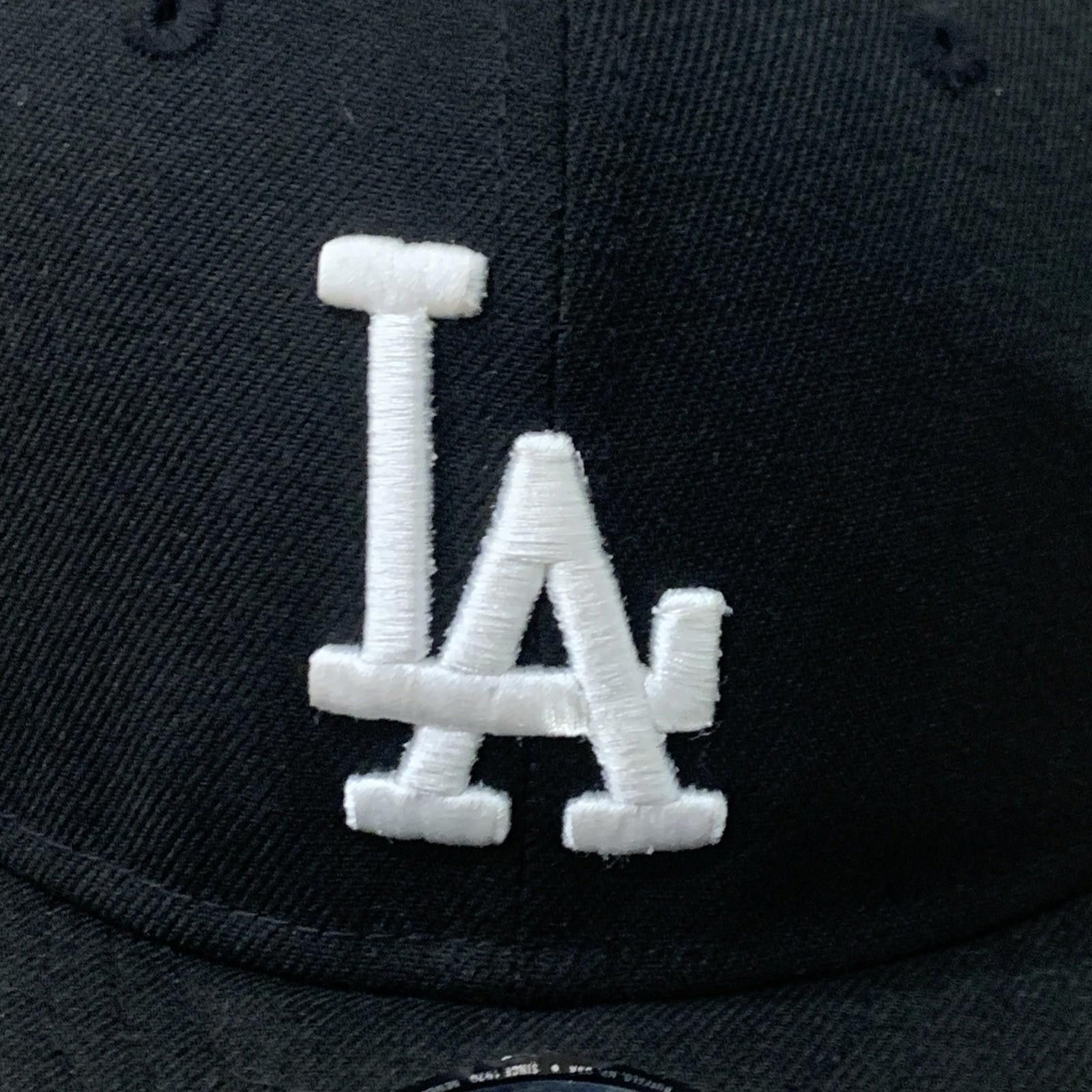 New Era Los Angeles Dodgers New Era 9FIFTY Snapback Youth Black New Size ONE SIZE - 6 Thumbnail
