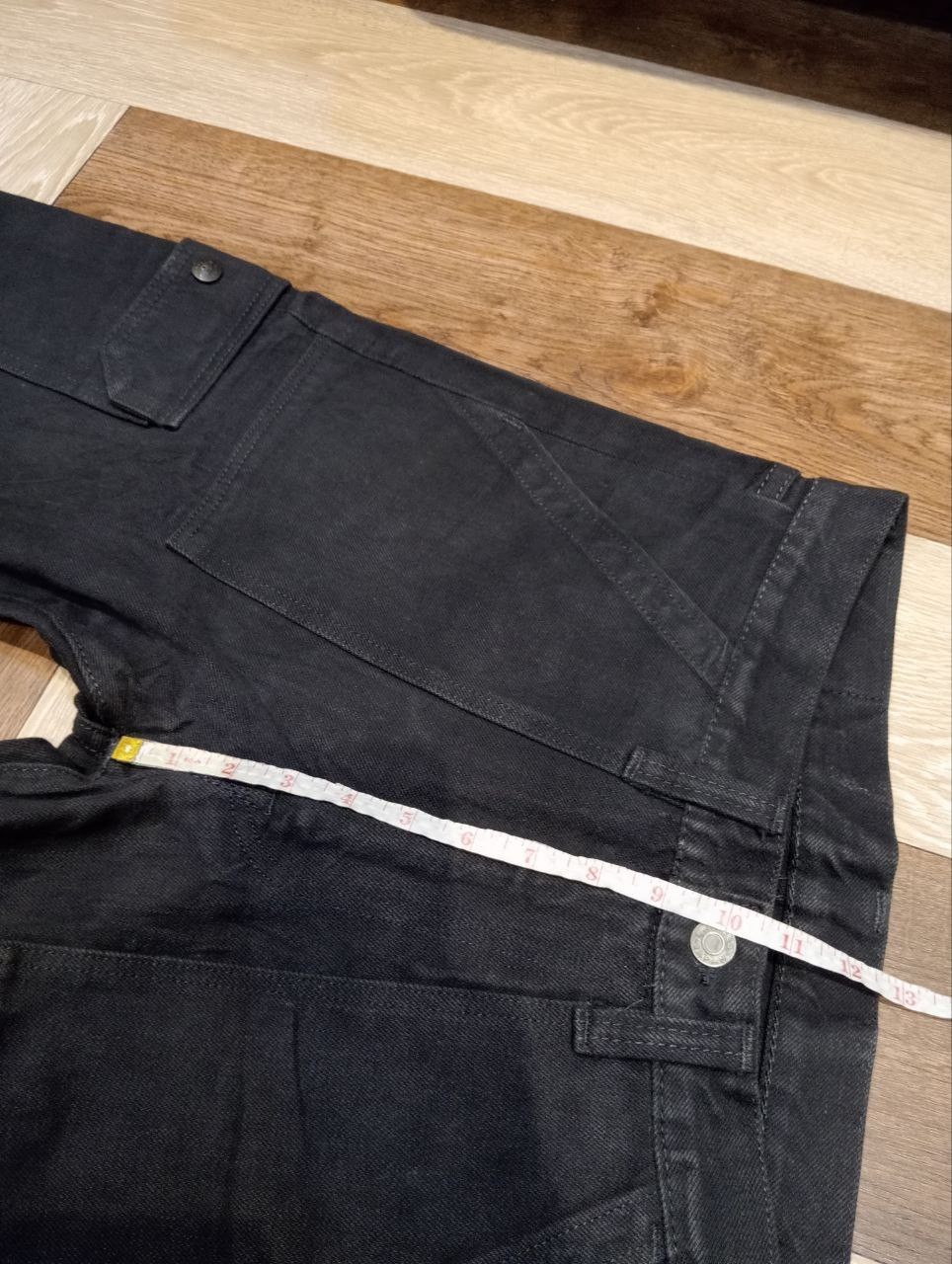 Real Japan Blues R.J.BLUES JAPAN 6 POCKET CARGO SELVEDGE DENIM PANTS Size US 29 - 14 Thumbnail
