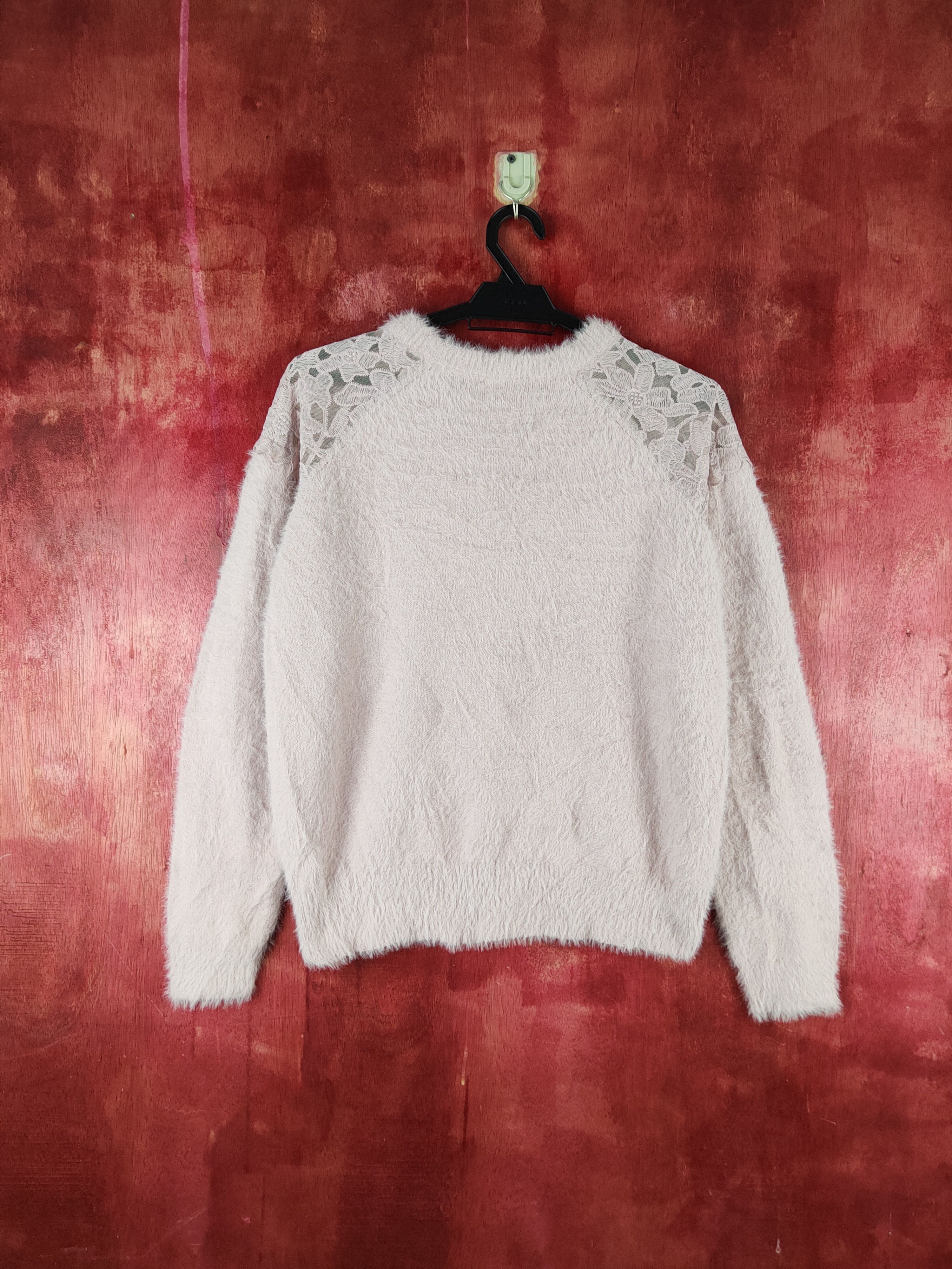 GU × Japanese Brand GU Light Purple Shag Shaggy Fur Mohair Knitwear #S1926 Size M / US 6-8 / IT 42-44 - 7 Thumbnail