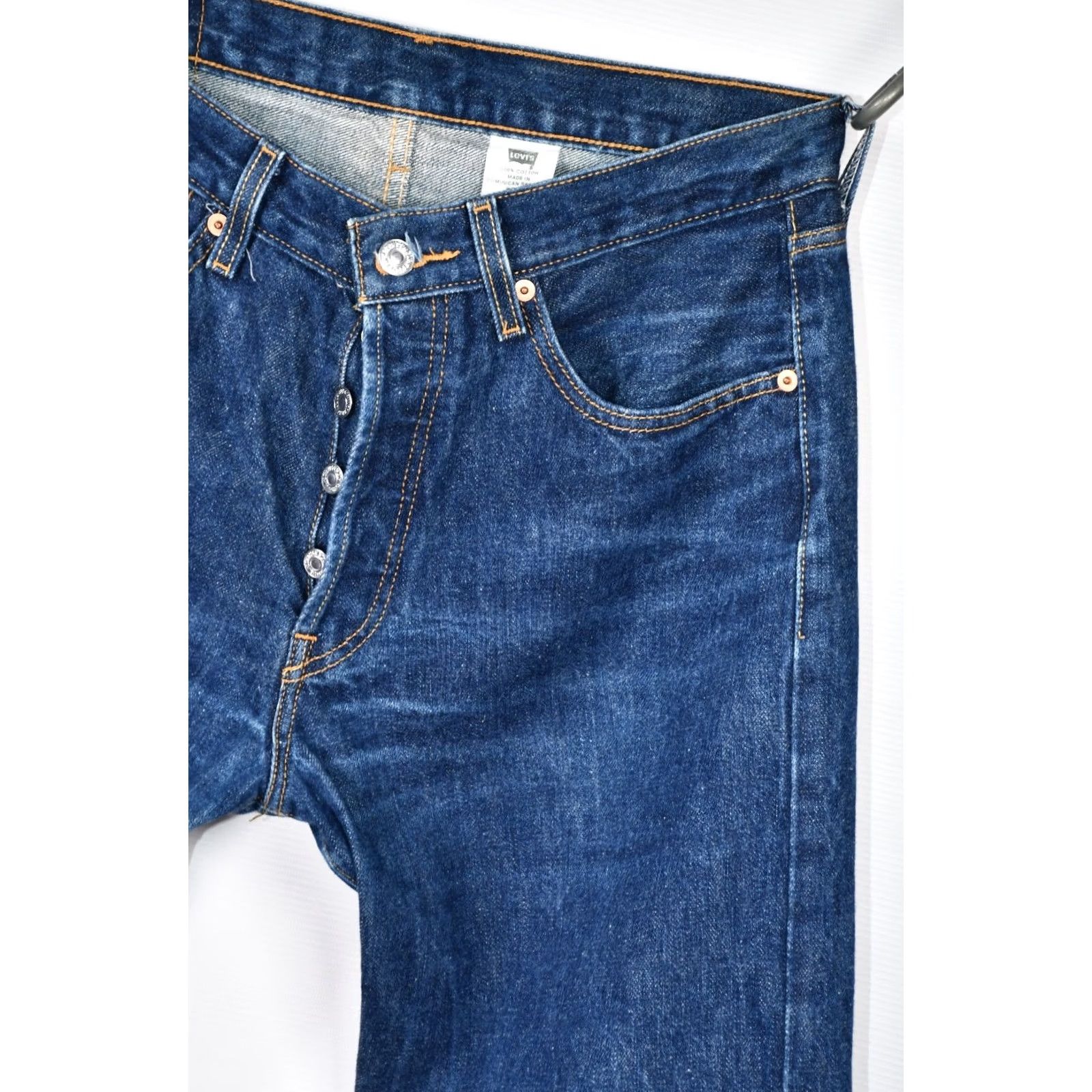 Levi's VINTAGE Levi's 501 Jeans Men Regular 32x34 Blue Denim 100% Cotton Straight 5-Pocket 80s Theme Size US 32 / EU 48 - 2 Thumbnail