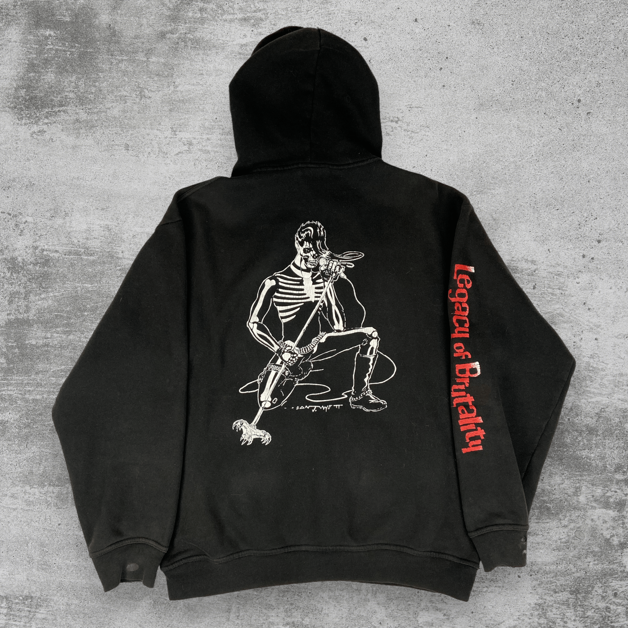 Band Tees 2005 MISFITS “LEGACY OF BRUTALITY” VERY RARE HOODIE - № 1021 Size US L / EU 52-54 / 3 - 2 Thumbnail