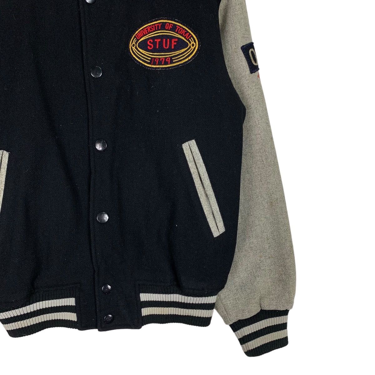Japanese Brand y.jac UNIVERSITY OF TOKAI Wool Varsity Jacket #1061-C48 Size US L / EU 52-54 / 3 - 4 Thumbnail