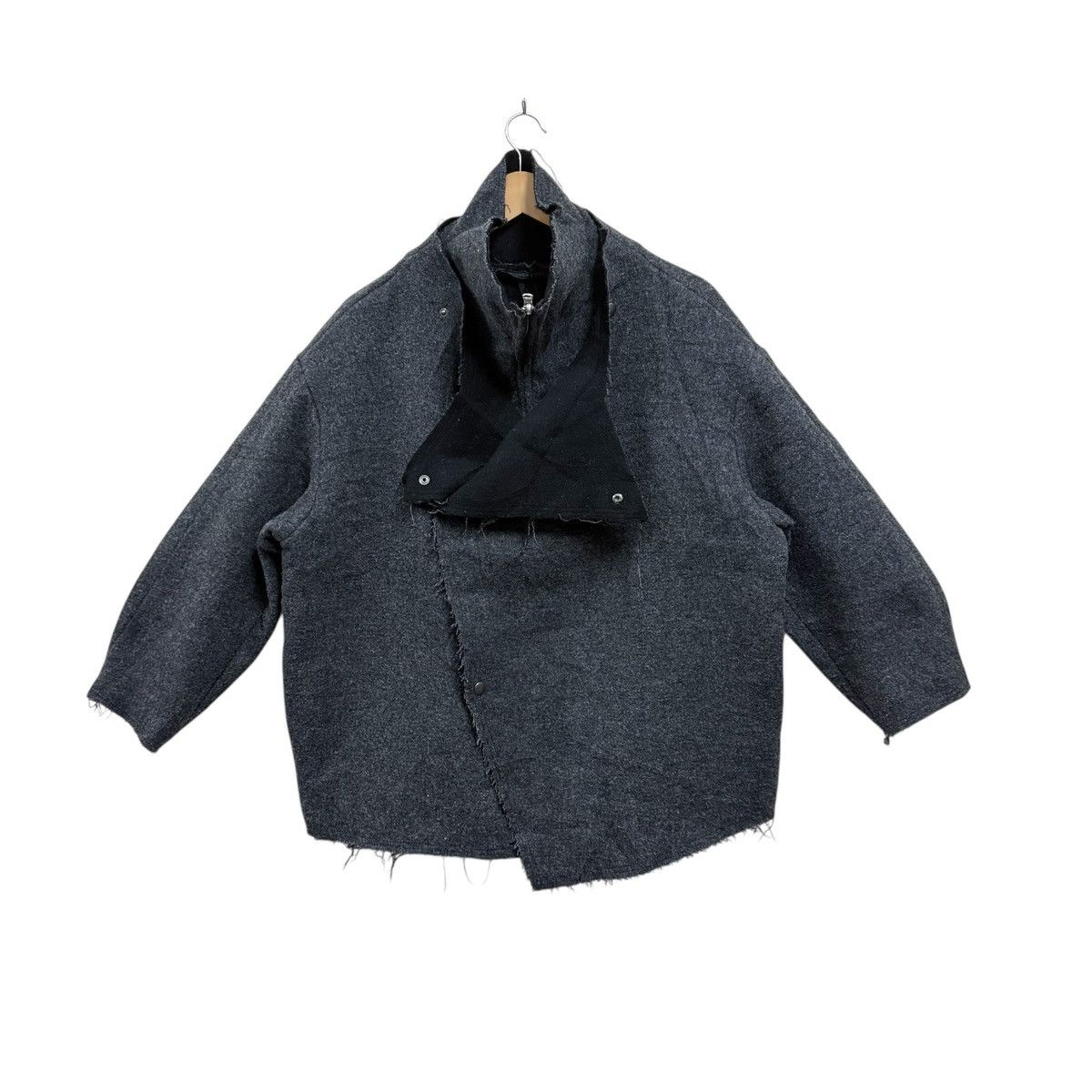 Zucca Zucca Wool Reversible Jacket Miyake Yohji kapital inspired Size US XL / EU 56 / 4 - 1 Thumbnail