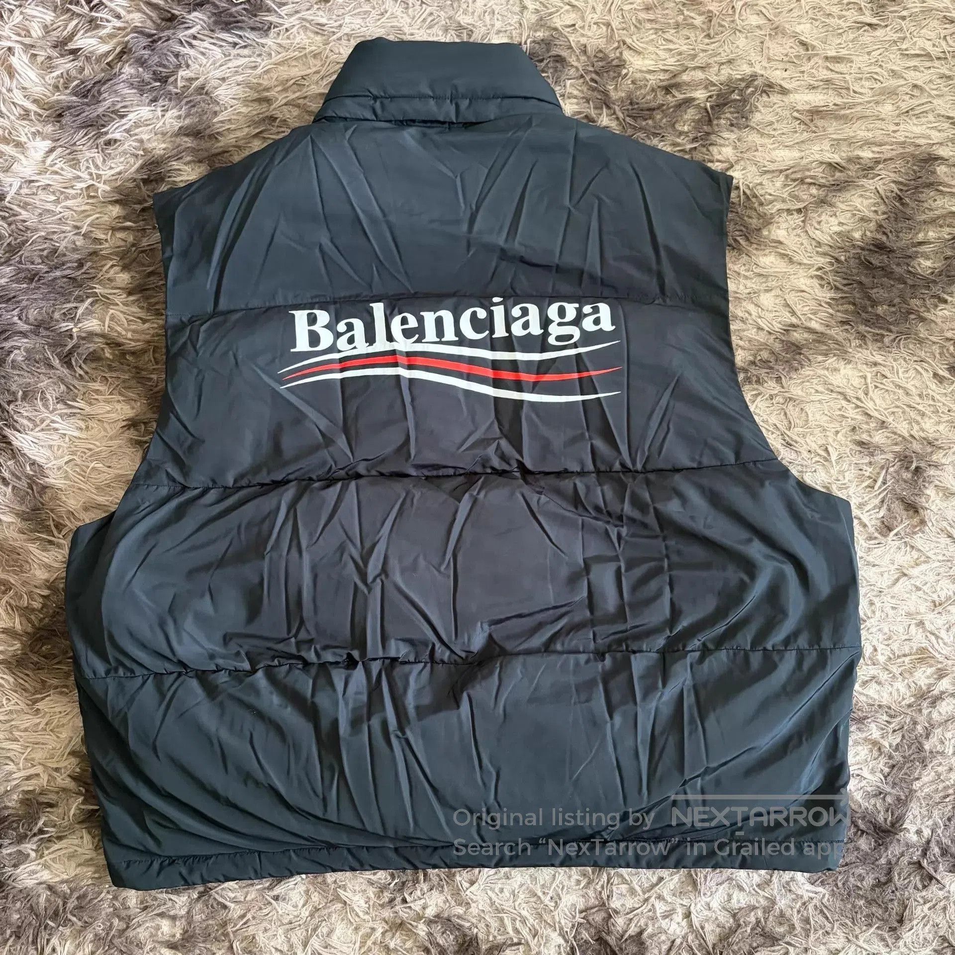 Balenciaga Multi Puffer Vest with Front Pockets . Size US S / EU 44-46 / 1 - 2 Thumbnail