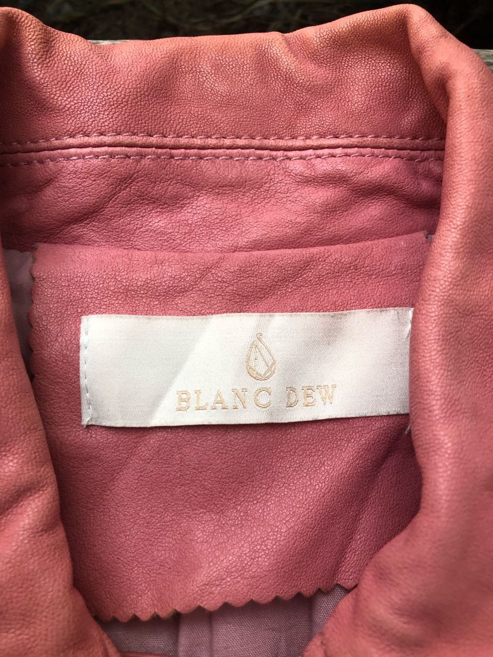 If Six Was Nine × Vintage Vintage Blanc Dew Leather Jacket Punk Bikers Style Size S / US 4 / IT 40 - 3 Thumbnail