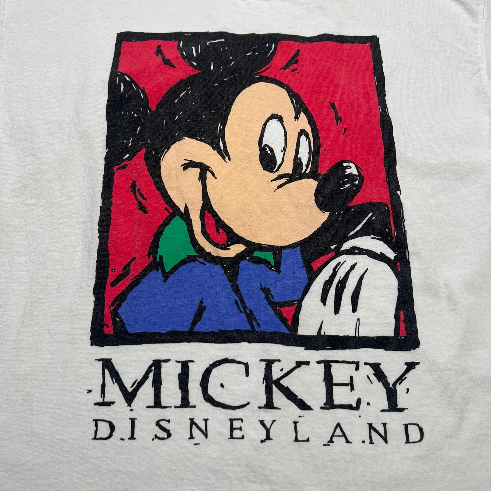 Vintage Vintage 90s Disney Mickey Mouse Big Graphic T-Shirt White XL Size US XL / EU 56 / 4 - 2 Thumbnail