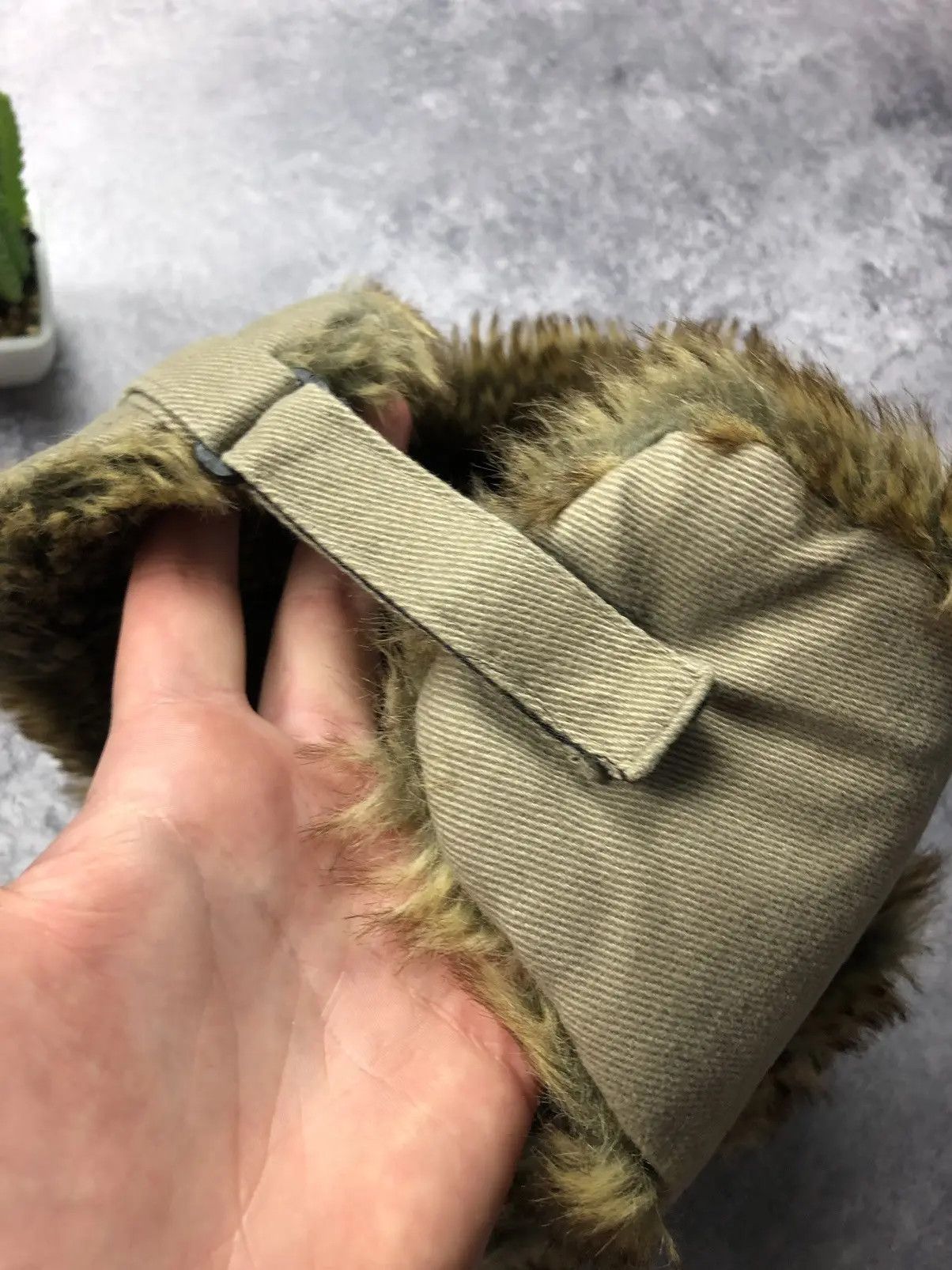 Vintage USHANKA Amazing Faux Fur Y2K Hat (Trapper Hat) Mohair Hype Size ONE SIZE - 4 Thumbnail