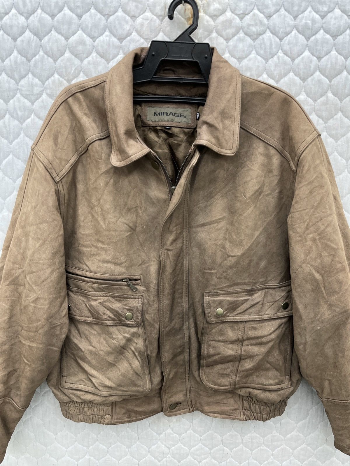 Mirage 🔥🔥🔥ARCHIVE MIRAGE LEATHER JACKET Size US L / EU 52-54 / 3 - 5 Thumbnail