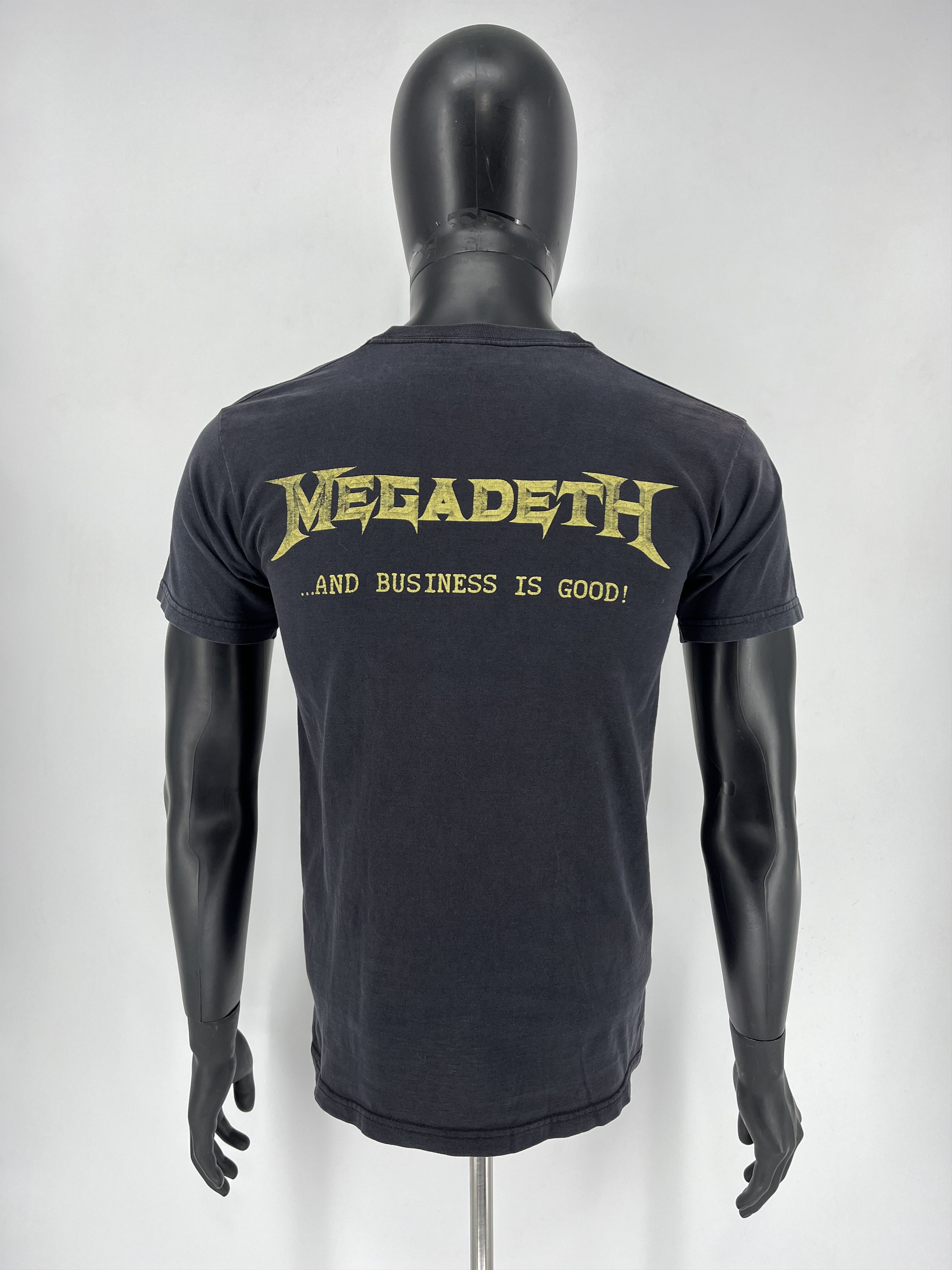 Band Tees × Vintage Vintage Y2K MEGADETH Band Rock Tee Horror Skull Screamer 90s Size US S / EU 44-46 / 1 - 10 Thumbnail