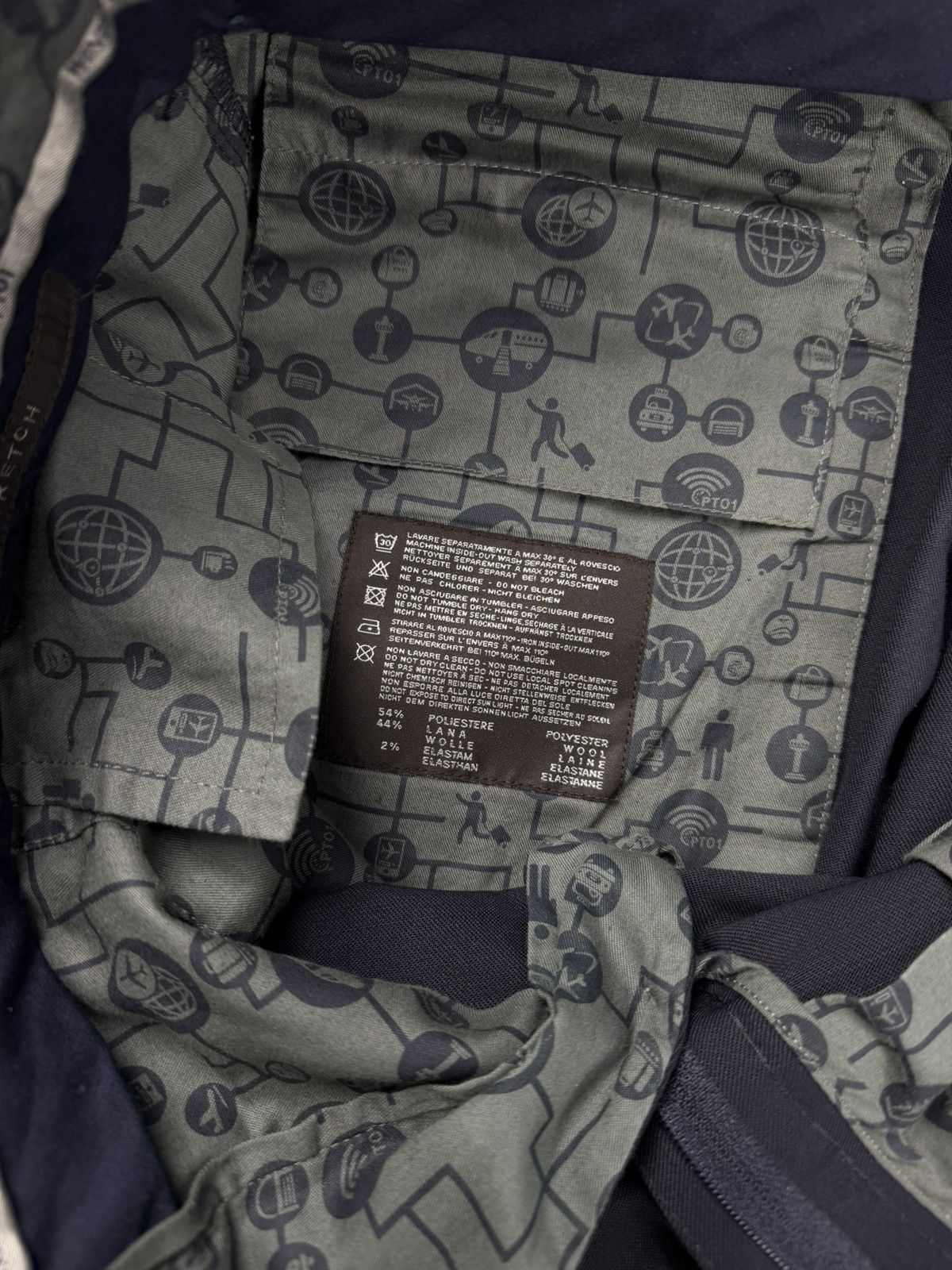 PT Torino PT01 Winter Traveller Evo Fit Trousers Pants Men’s Size L-XL Size US 36 / EU 52 - 11 Thumbnail
