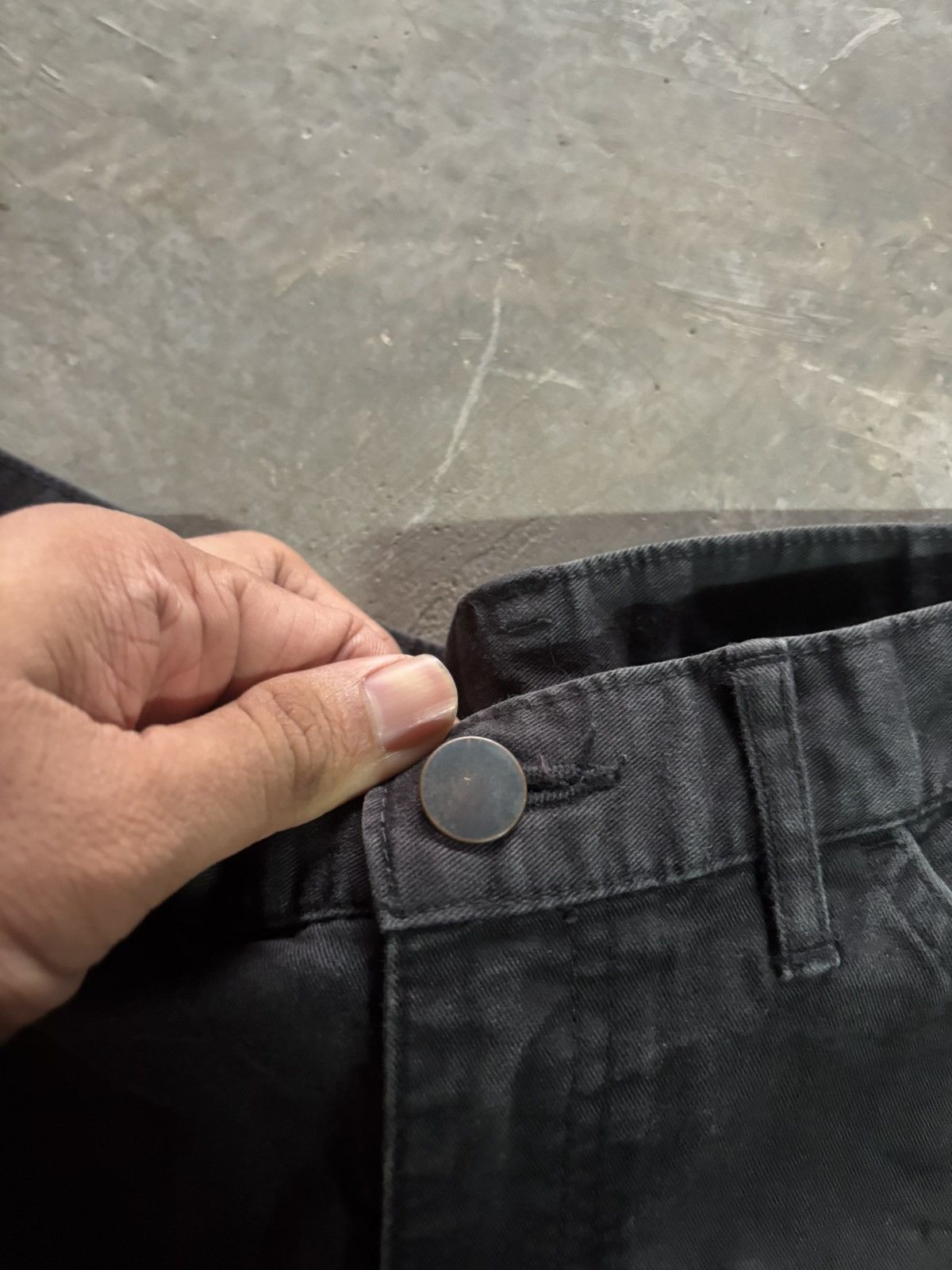 Comme des Garcons Homme Plus COMME DES GARCONS HOMME PLUS CDGH AD2010 SUNFADED TROUSER Size US 31 - 3 Thumbnail