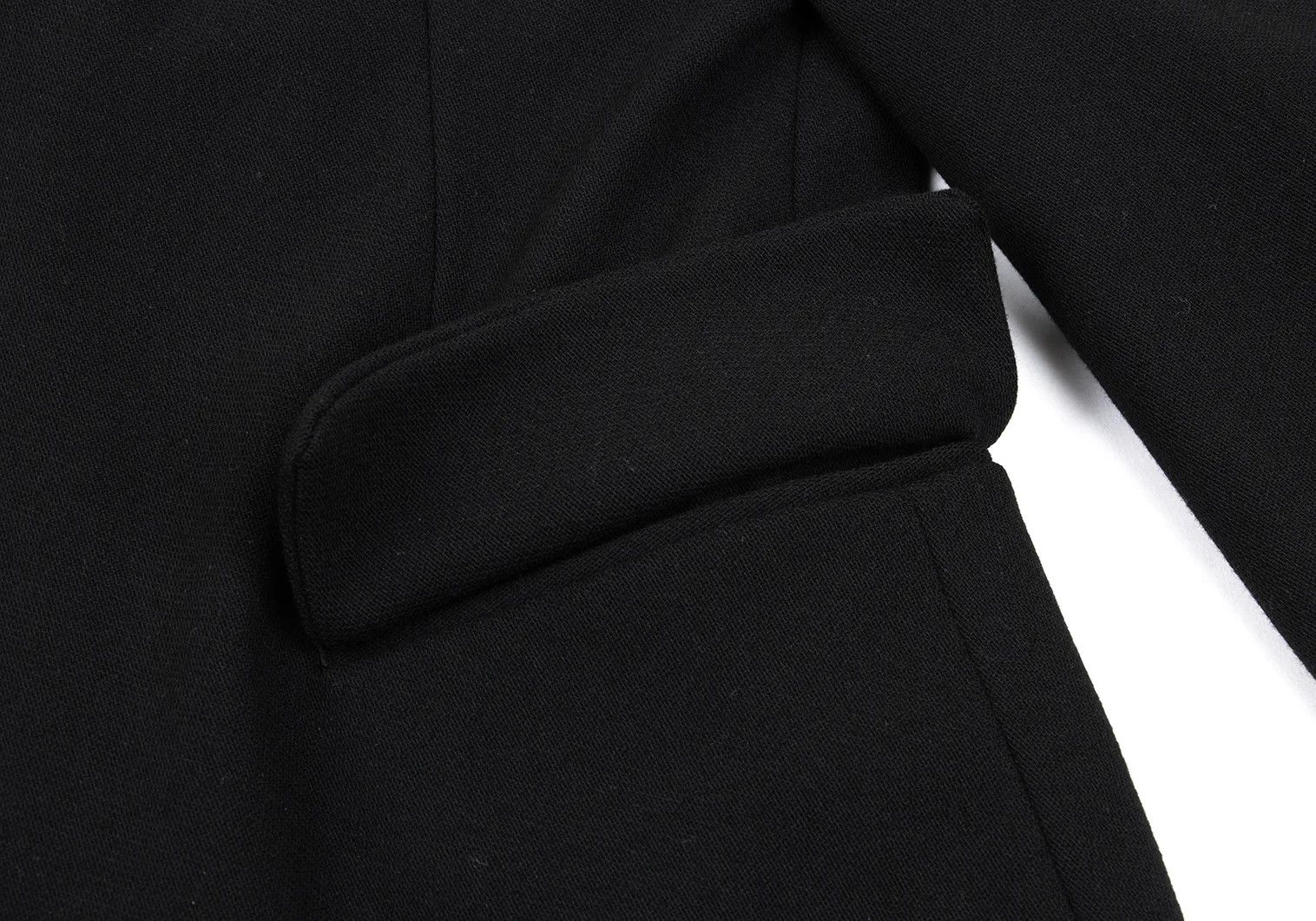 Comme des Garcons Homme Plus Felt Wool Paste Design 1B Jacket in Black Gray Size S Size US S / EU 44-46 / 1 - 11 Thumbnail