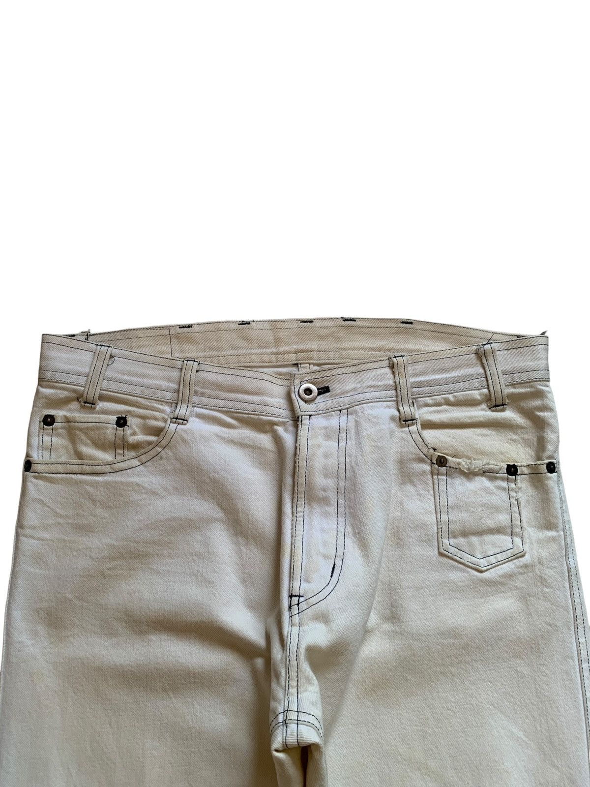 Japanese Brand Vintage Japanese Brand Distressed Multi Pocket Baggy Jeans Size US 34 / EU 50 - 4 Thumbnail