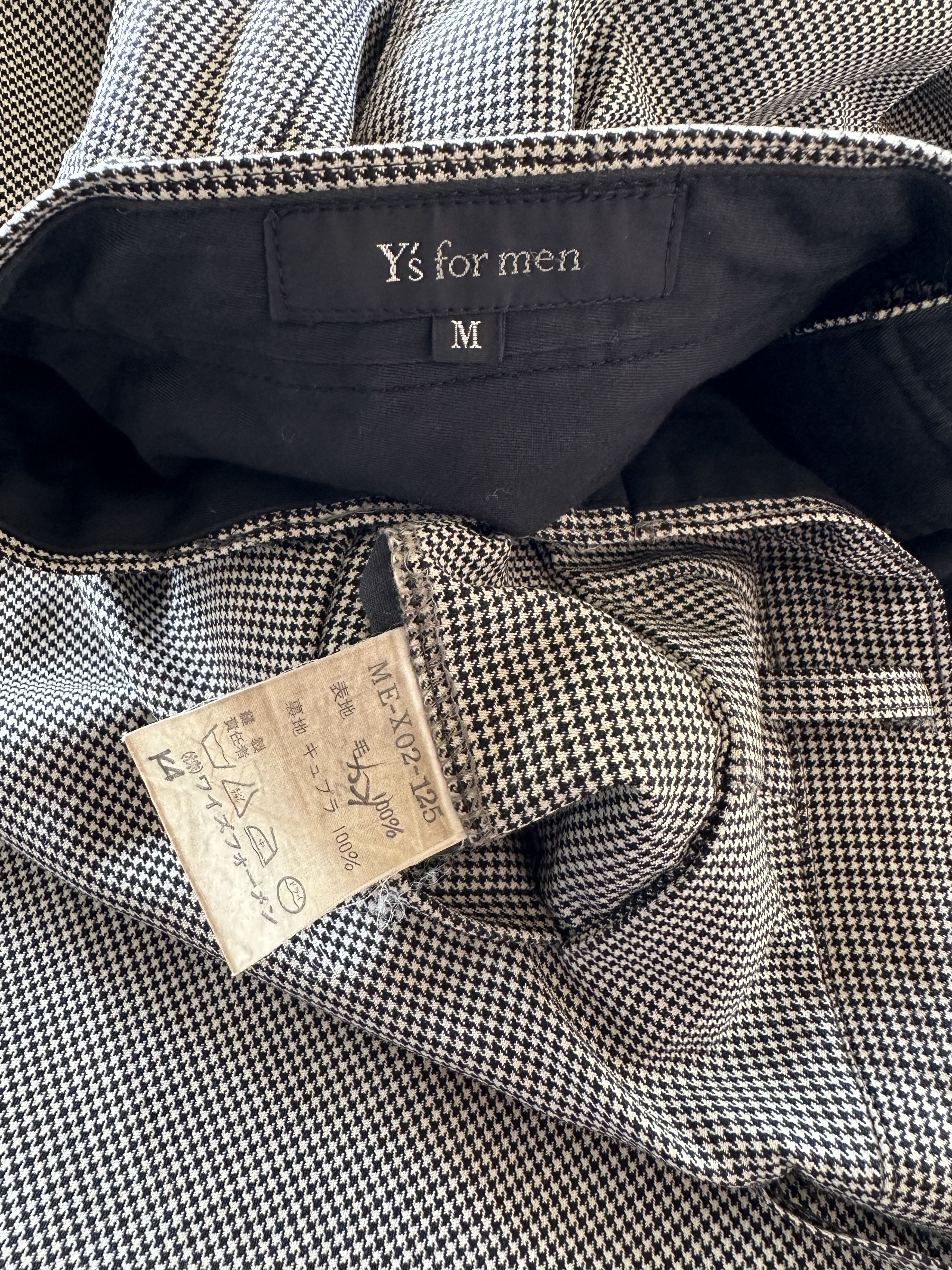 Yohji Yamamoto Vintage Y’s For Men Tartan Baggy Wide Balloons Trouser Pants Size US 29 - 5 Thumbnail