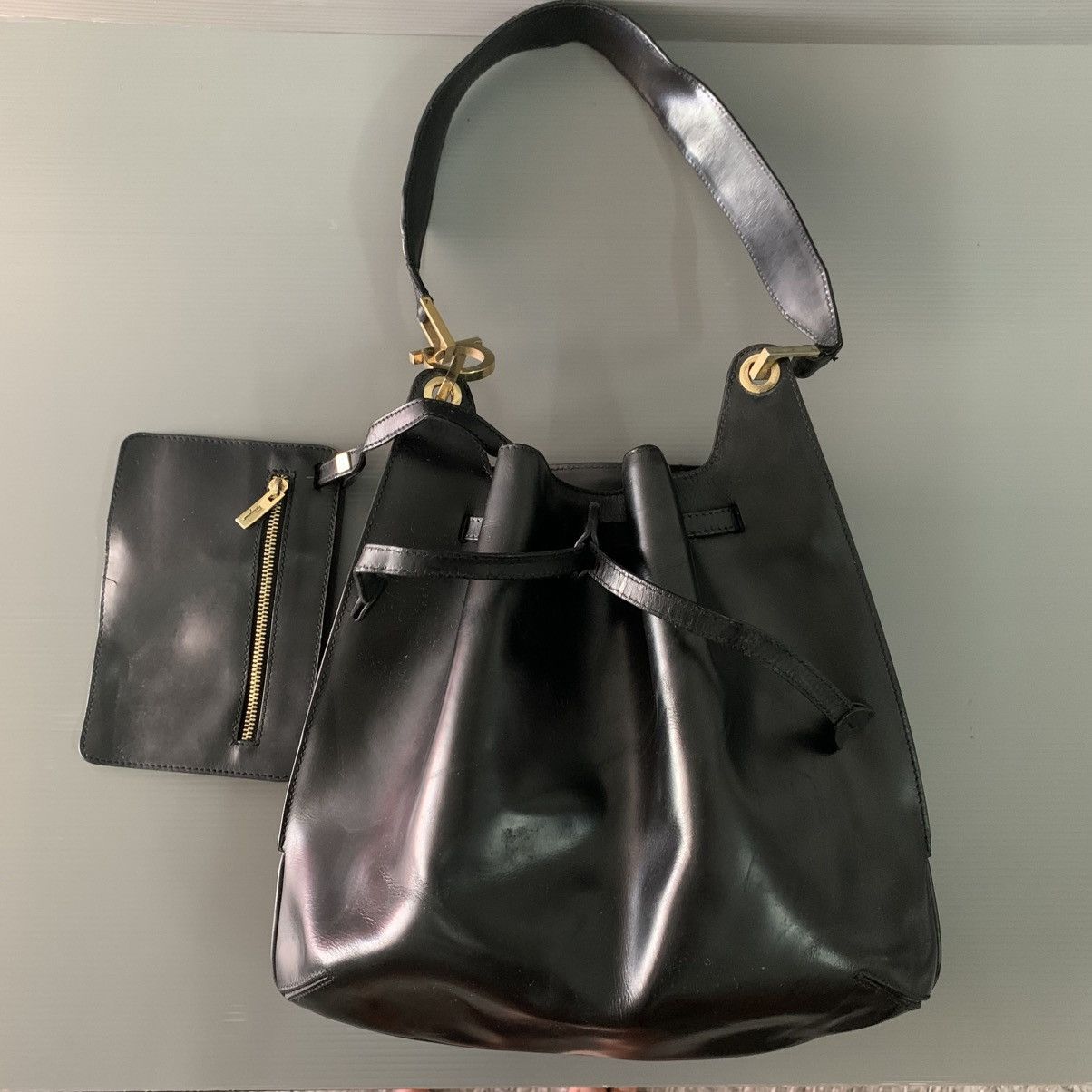 Salvatore Ferragamo Salvatore Ferragamo Black Bucket Bag Size ONE SIZE - 2 Thumbnail