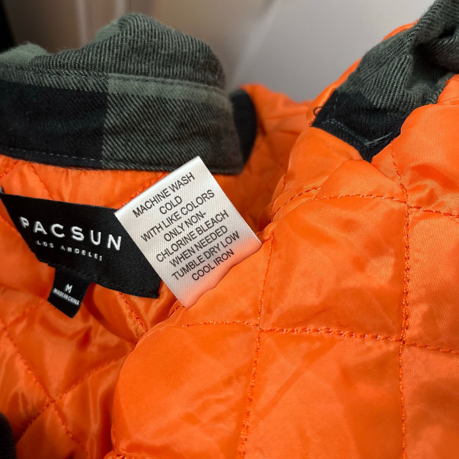 Pacsun PacSun Green Plaid Medium Shacket with Snap Closure Size US M / EU 48-50 / 2 - 7 Thumbnail