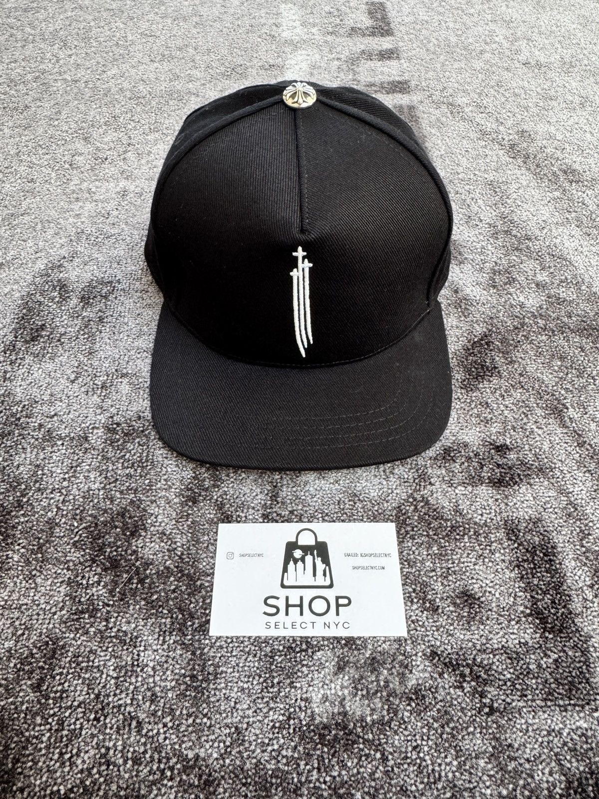 キャップ Chrome Hearts RS3 Baseball Hat Black Chrome Hearts RS3 Baseball Hat – Black | eBay