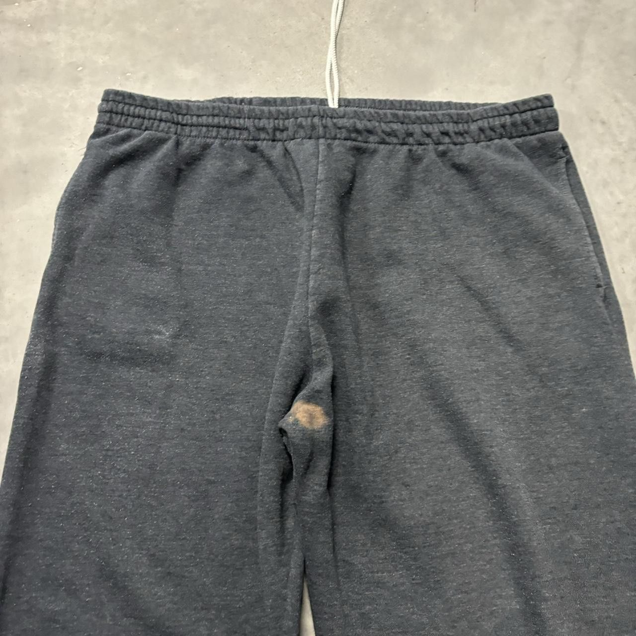 Japanese Brand × Vintage Crazy Vintage Y2K/2000s Baggy Dark Grey Skater Essential Sweatpants! Size US 36 / EU 52 - 4 Thumbnail