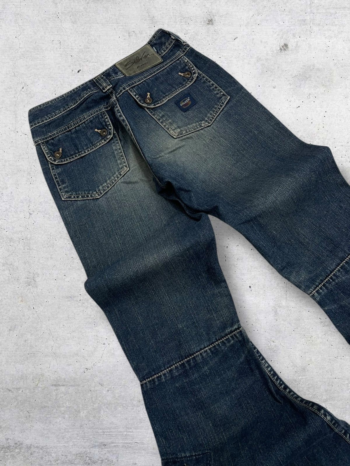 Japanese Brand VINTAGE SILVER CLOTHING COMPANY DESIGNER 90S BOOTCUT DENIM Size US 26 / EU 42 - 15 Thumbnail
