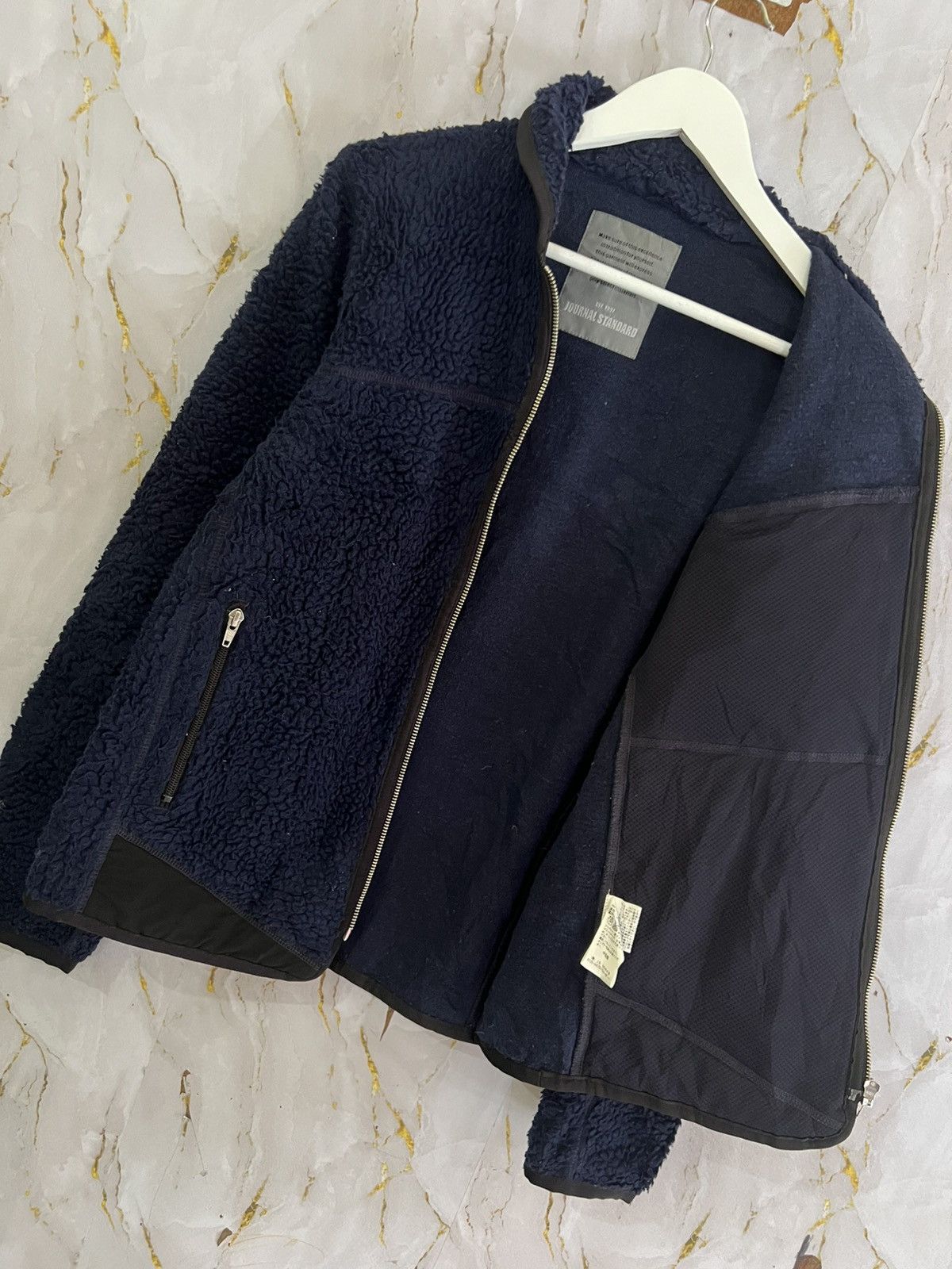 Journal Standard Journal Standard Fleece Sweater Minimalist Streetwear Size US L / EU 52-54 / 3 - 6 Thumbnail