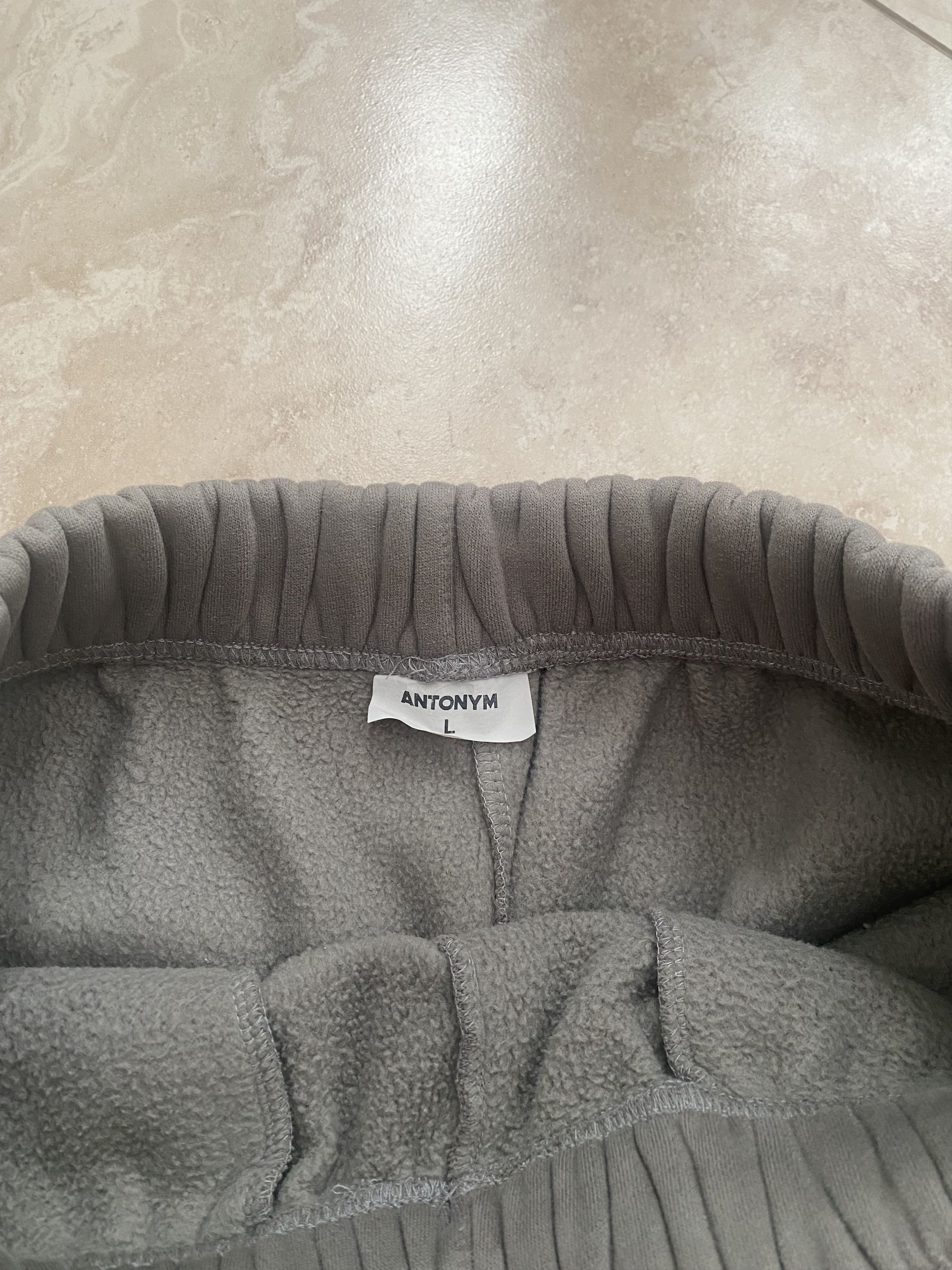 Other Antonym Oatmeal Grey Sweat Shorts Size US 34 / EU 50 - 3 Thumbnail