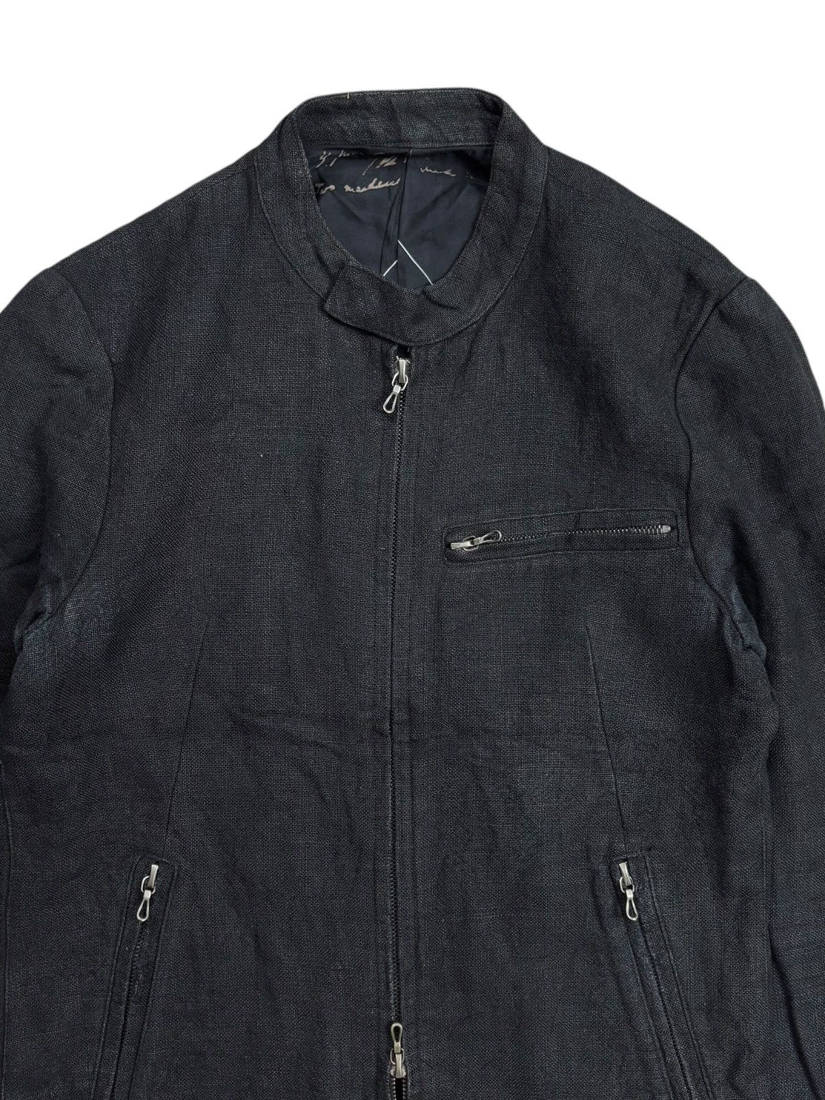 Kazuyuki Kumagai Attachment Archive Kayuzuki Kumagai - Riri Zips Canvas Rider Jacket Size US M / EU 48-50 / 2 - 5 Thumbnail