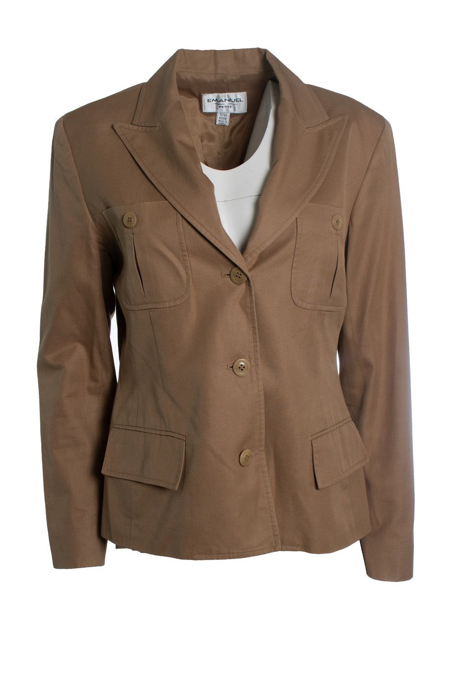 Emanuel Ungaro Emanuel ungaro, Brown 4 pocket blazer Size L / US 10 / IT 46 - 5 Thumbnail