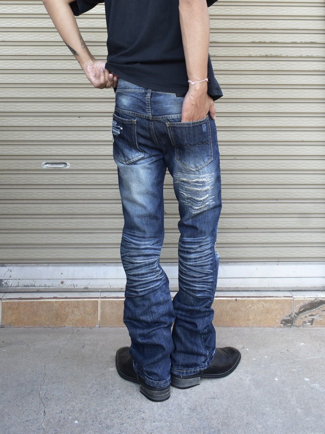 Other Archive* Midas Studded Flared Pants like ifsixwasnine Size US 31 - 8 Thumbnail