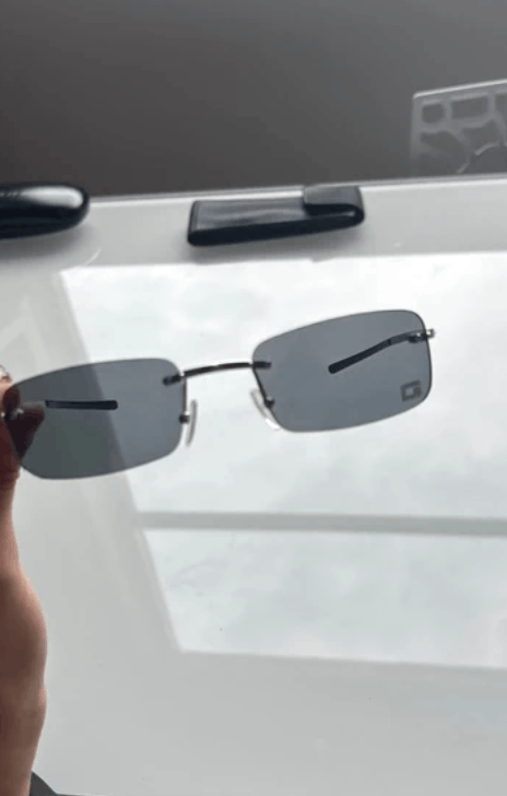 Gucci GUCCI Sunglasses GG1755 Shield Rimless 90s Wrap GG1188 Size ONE SIZE - 3 Thumbnail