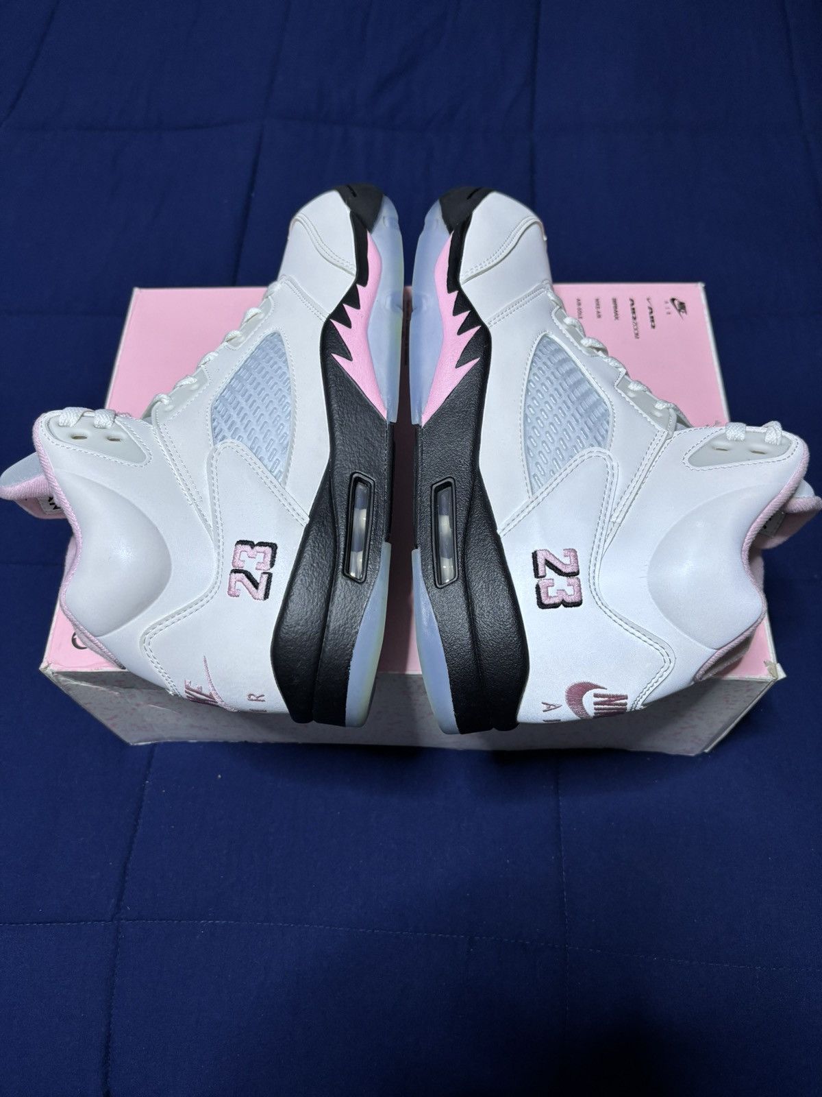 Jordan Brand Jordan 5 Retro Medium Soft Pink 2025 Size 11.5 Size US 11.5 / EU 44-45 - 2 Thumbnail