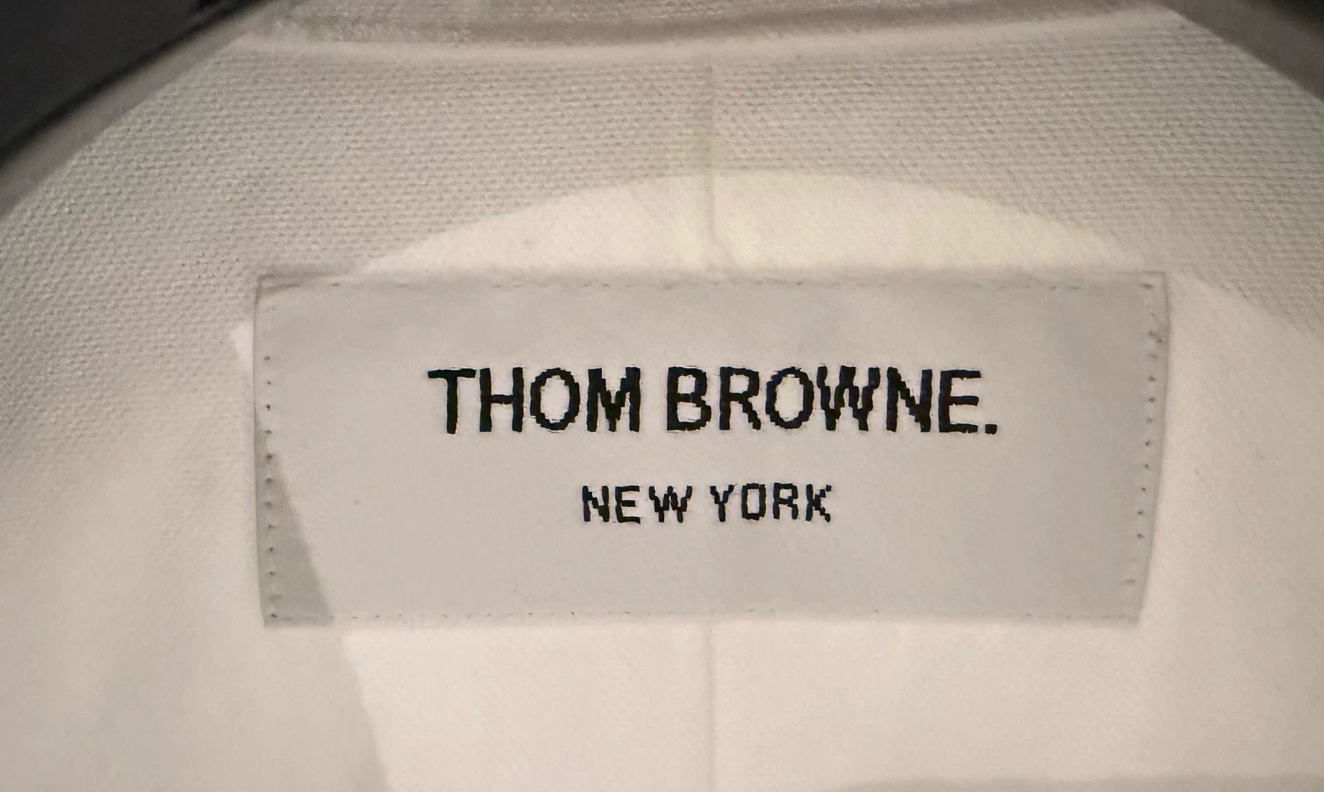 Thom Browne Thom Browne Classic 3-Color Placket White Oxford Shirt 00 Size US XXS / EU 40 - 3 Thumbnail