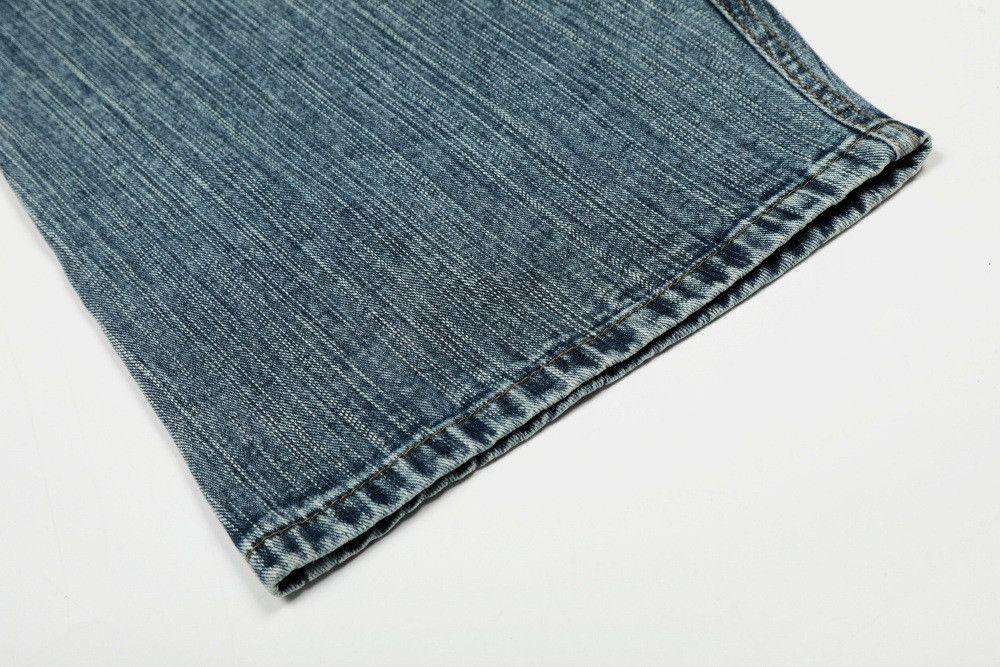 Jean Men's loose washed distressed scimitar jeans Size US 32 / EU 48 - 6 Thumbnail